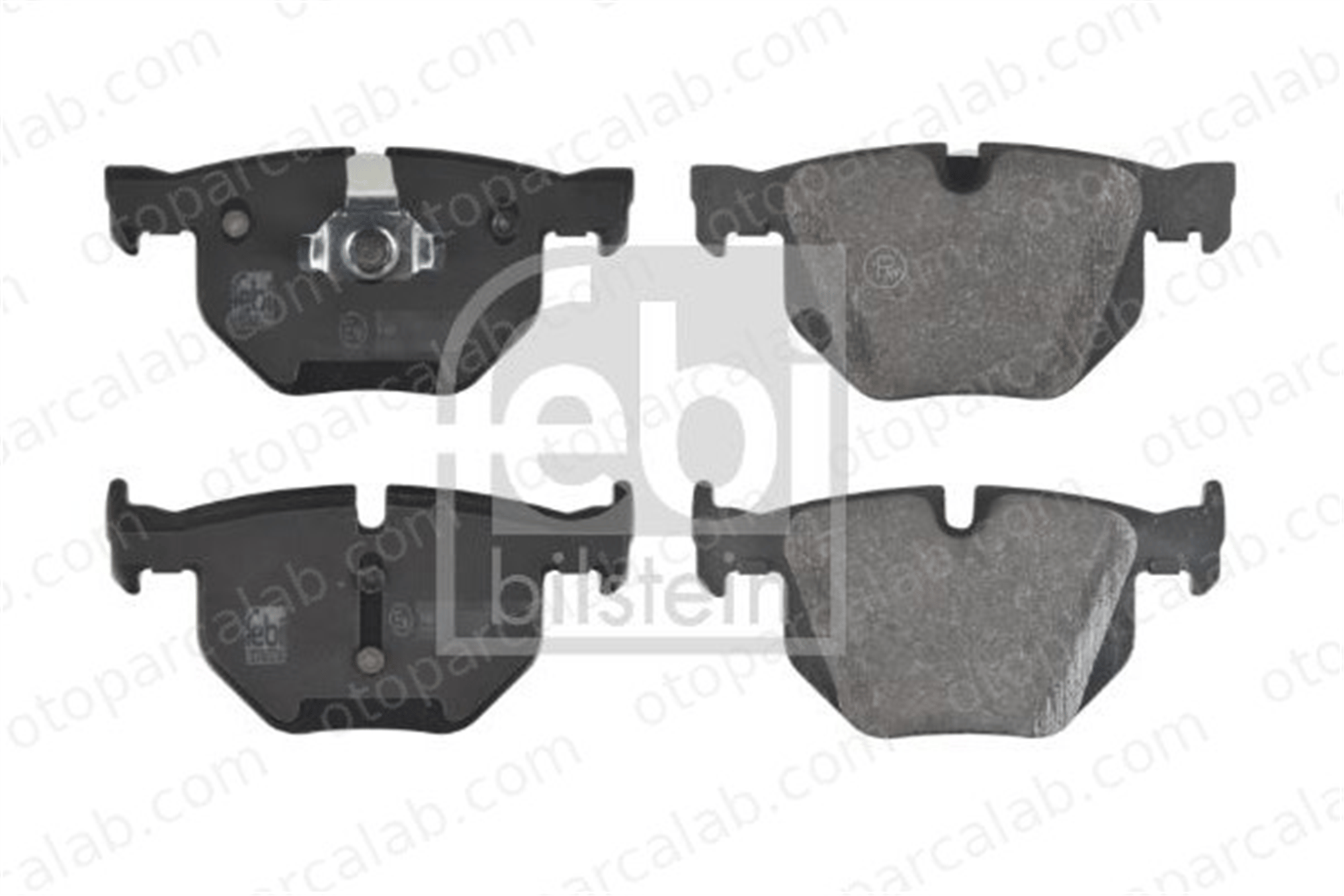 FEBI BILSTEIN 16633 Fren Disk Balata Arka BMW X5 X6 34216776937