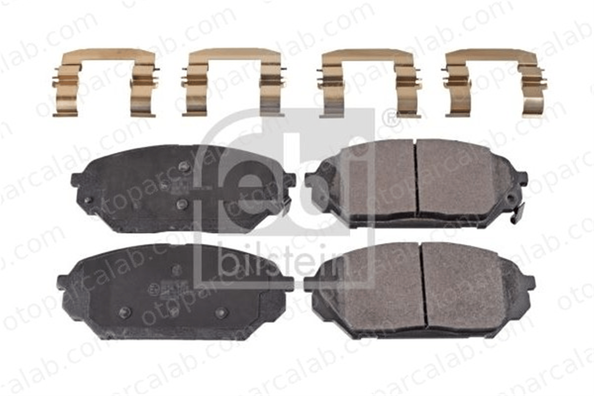 FEBI BILSTEIN 170627 Fren Disk Balata Ön HYUNDAI ix55 581013JA50 581013JA00