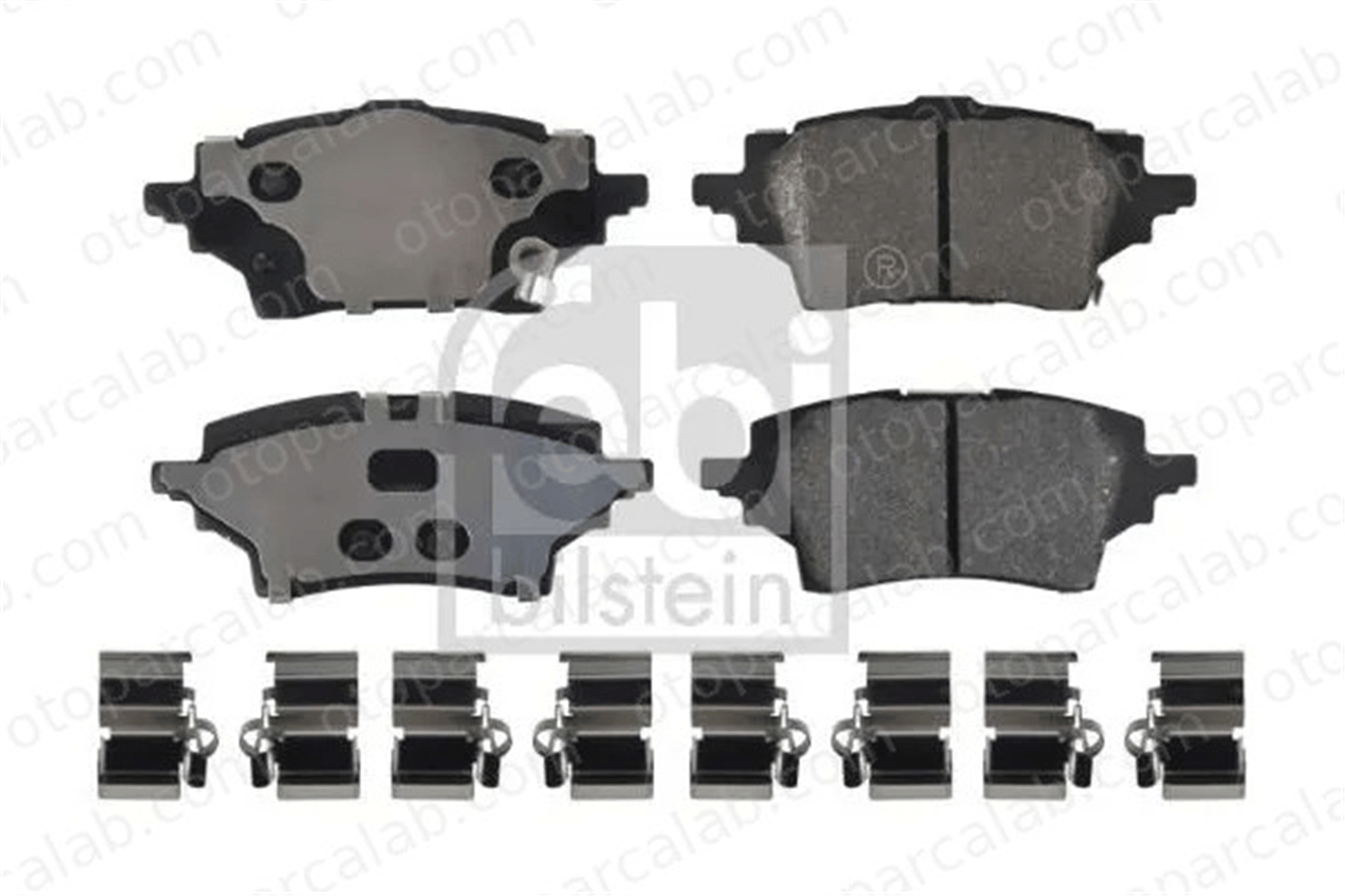 FEBI BILSTEIN 180129 Fren Disk Balata Arka TOYOTA COROLLA Sedan C-HR 446602400 0446602400