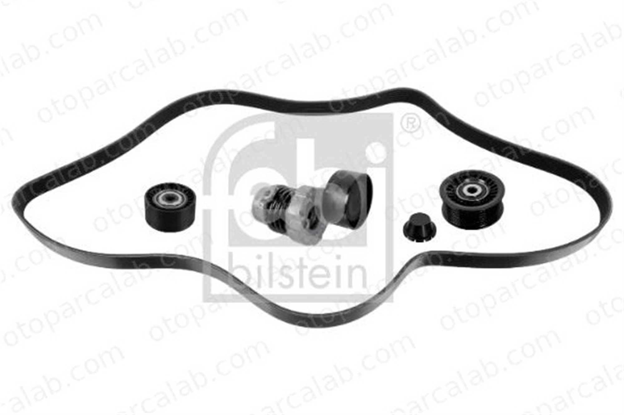 FEBI BILSTEIN 183553 Vantilatör Kayış Seti RENAULT CAPTUR I CLIO IV 117204083R 117207014R