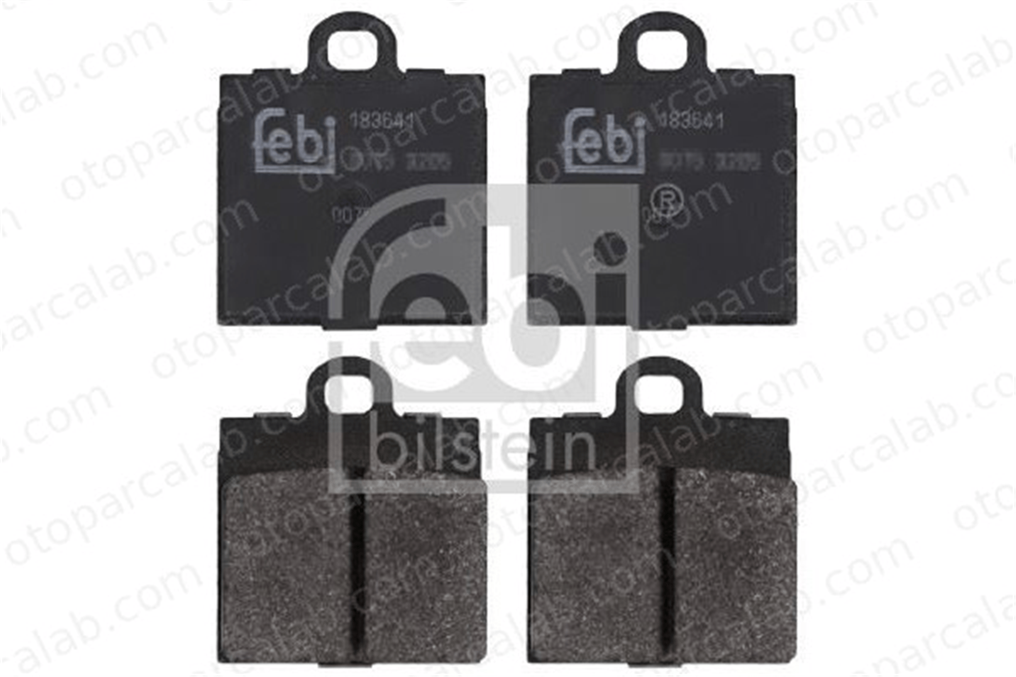 FEBI BILSTEIN 183641 Fren Disk Balata Ön VW KAEFER KAEFER Cabrio 111698151C 111698151CSK1