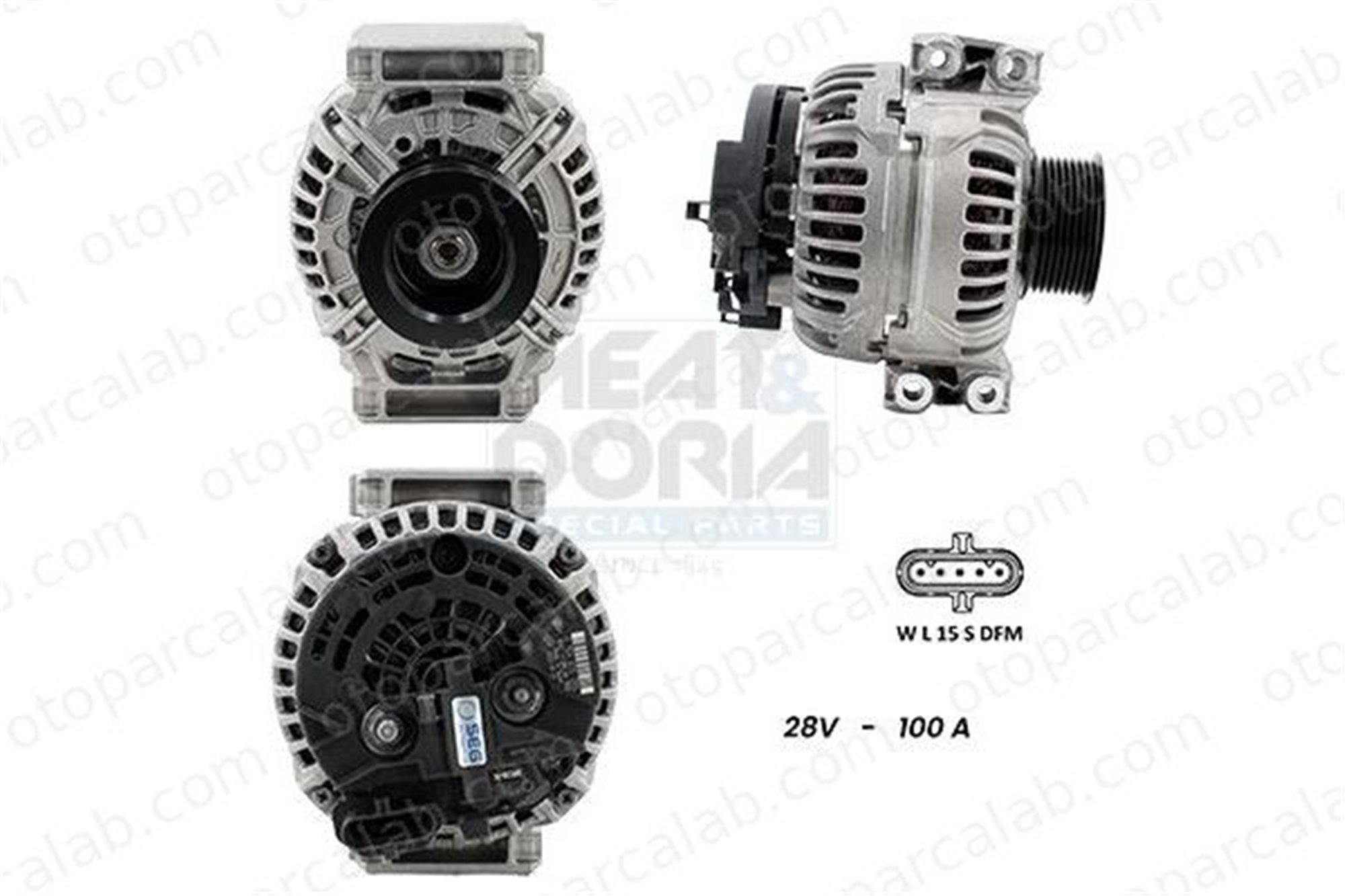 FEBI BILSTEIN 199078 Alternatör SCANIA R II P II 1777464 10570884