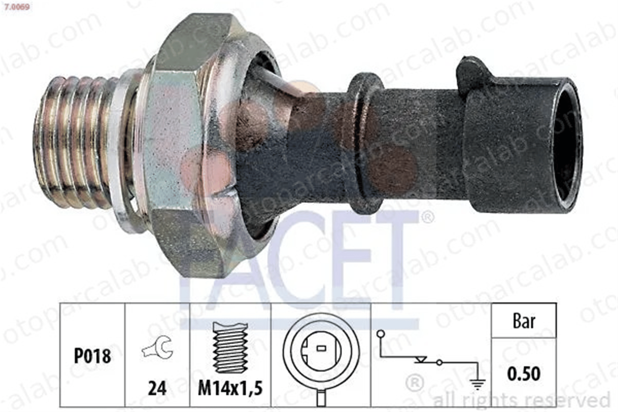 FEBI BILSTEIN 6972 Yağ Müşürü OPEL VECTRA A ASTRA F Station wagon 1252557 24591033