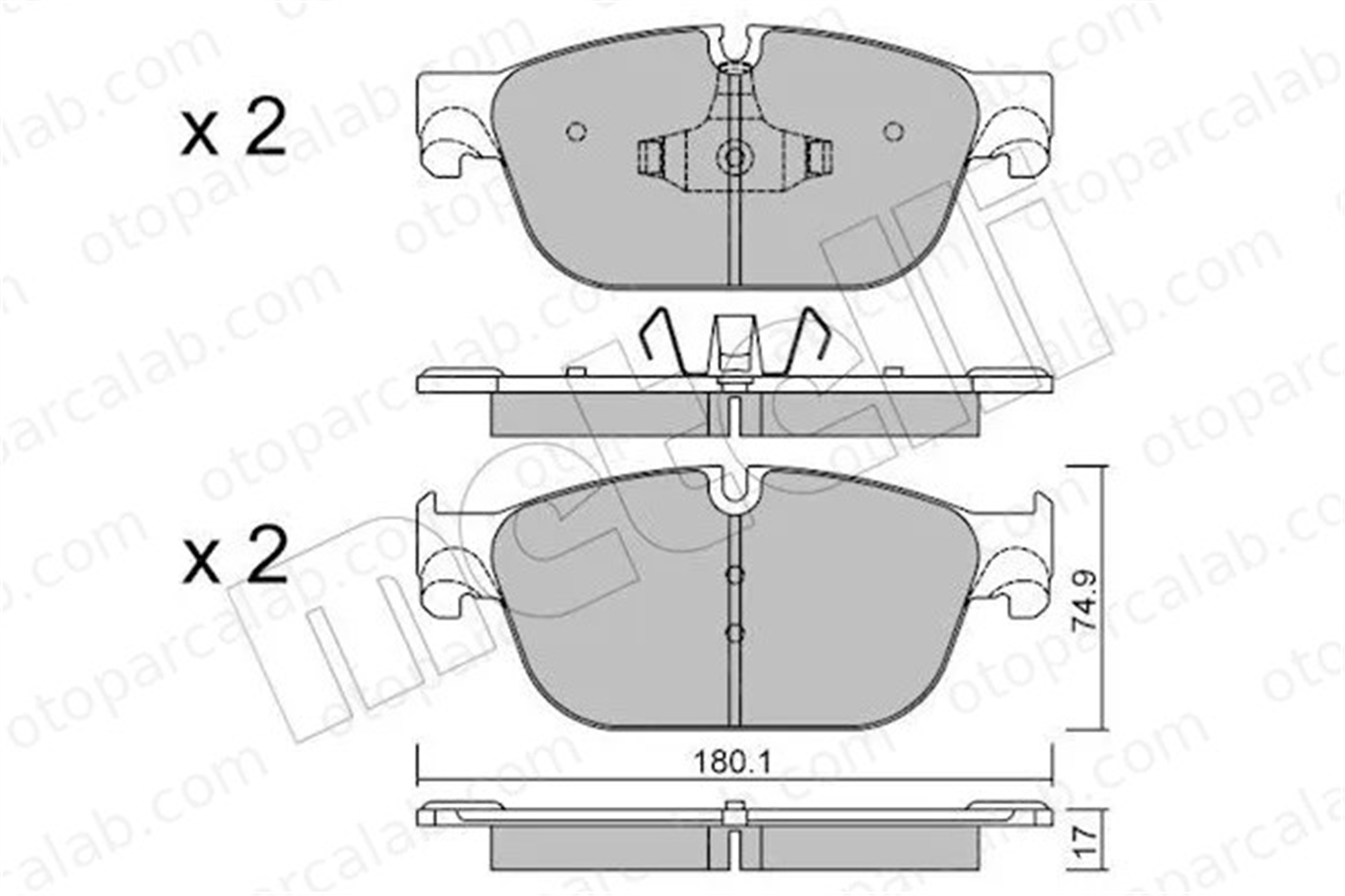 FERBE 00420 Fren Disk Balata Ön DS DS 5 CITROËN C5 III 425473 1610104080