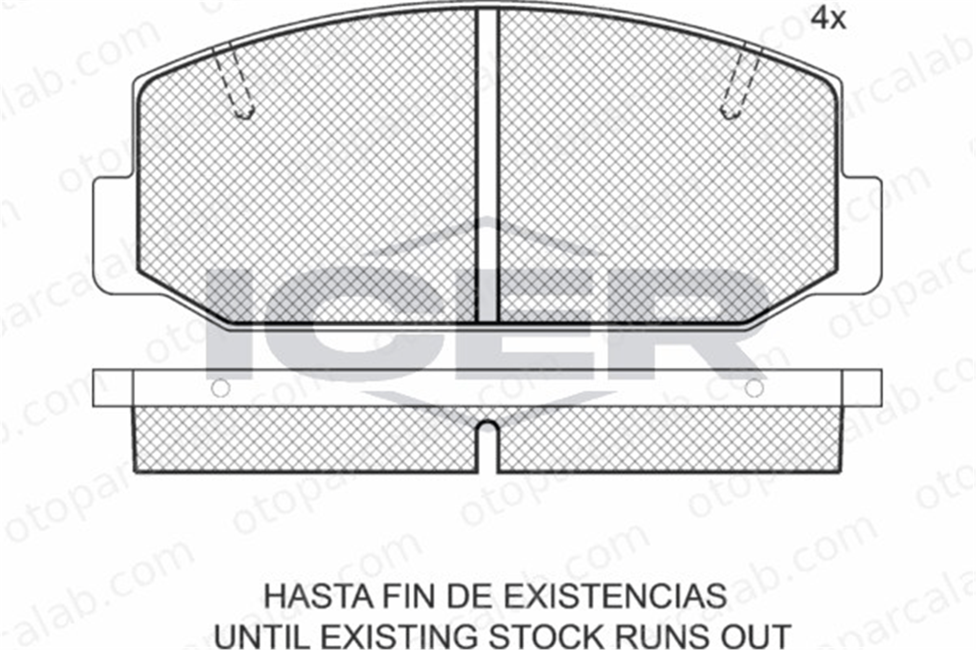 FERBE 24100 Fren Disk Balata Ön TOYOTA CELICA Coupe CARINA I 449112032 449114090