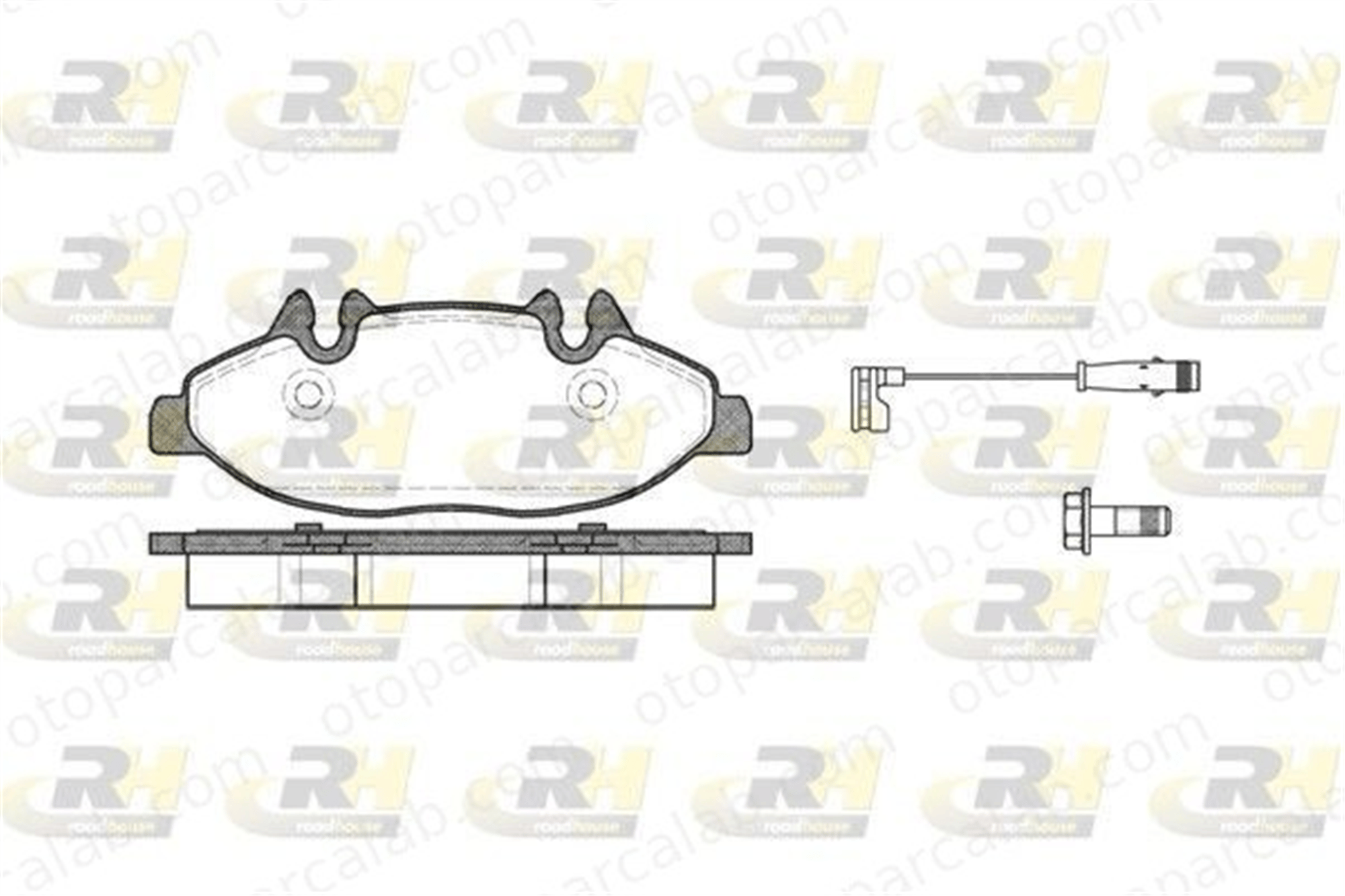 FERBE 45900 Fren Disk Balata Ön MERCEDES-BENZ VITO Minibüs/Otobüs VITO / MIXTO Panelvan/Van 4216110 0004216110