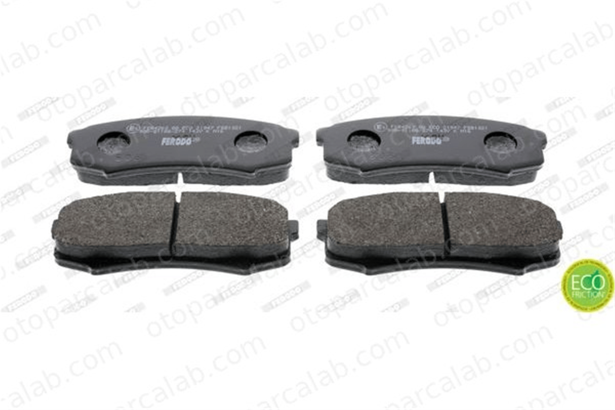 FERODO FDB1021 Fren Disk Balata Arka TOYOTA LAND CRUISER LAND CRUISER PRADO 446660020 04466-60020