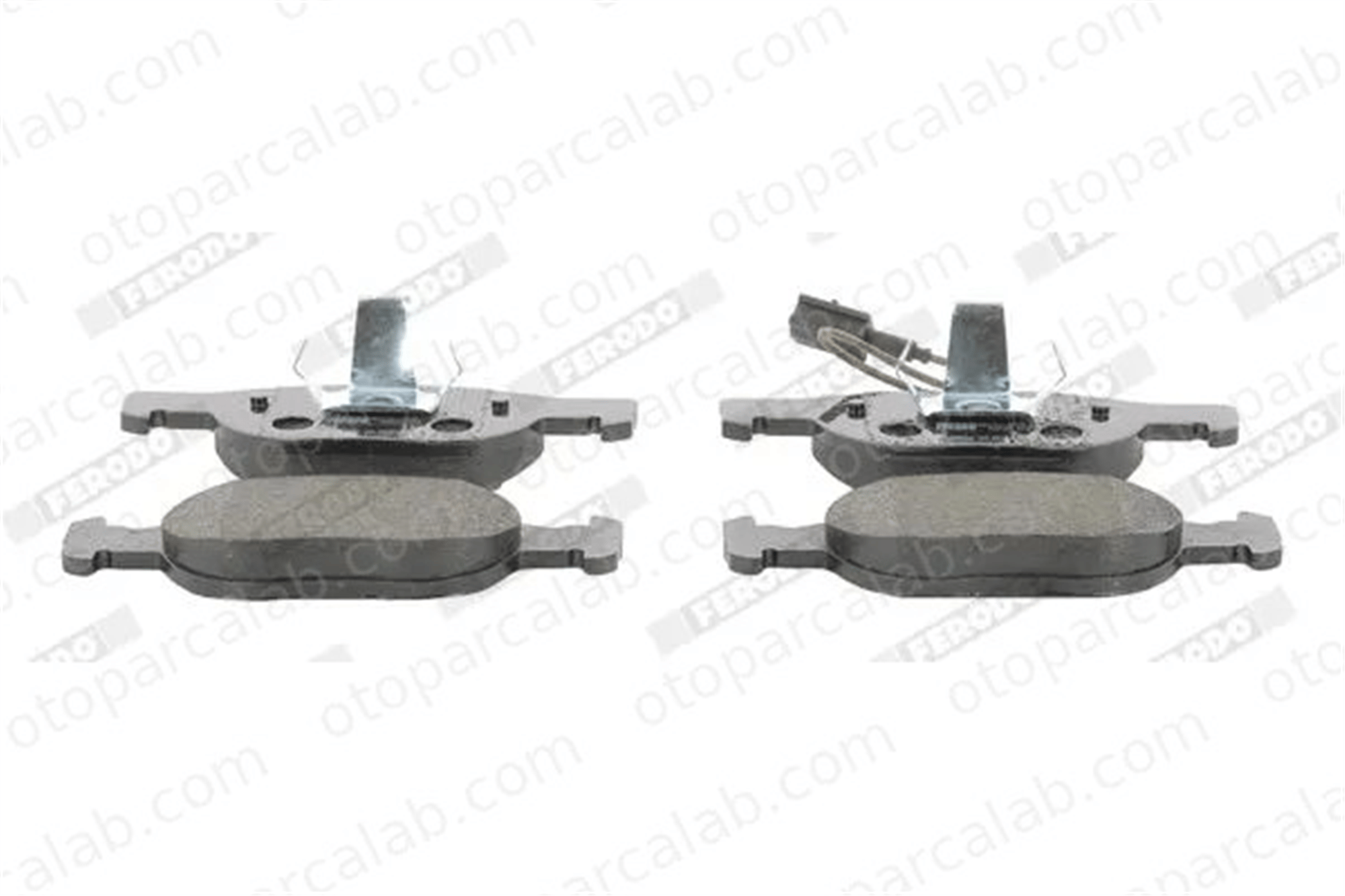 FERODO FDB1040 Fren Disk Balata Ön FIAT BRAVO I MAREA 77362149 71770948