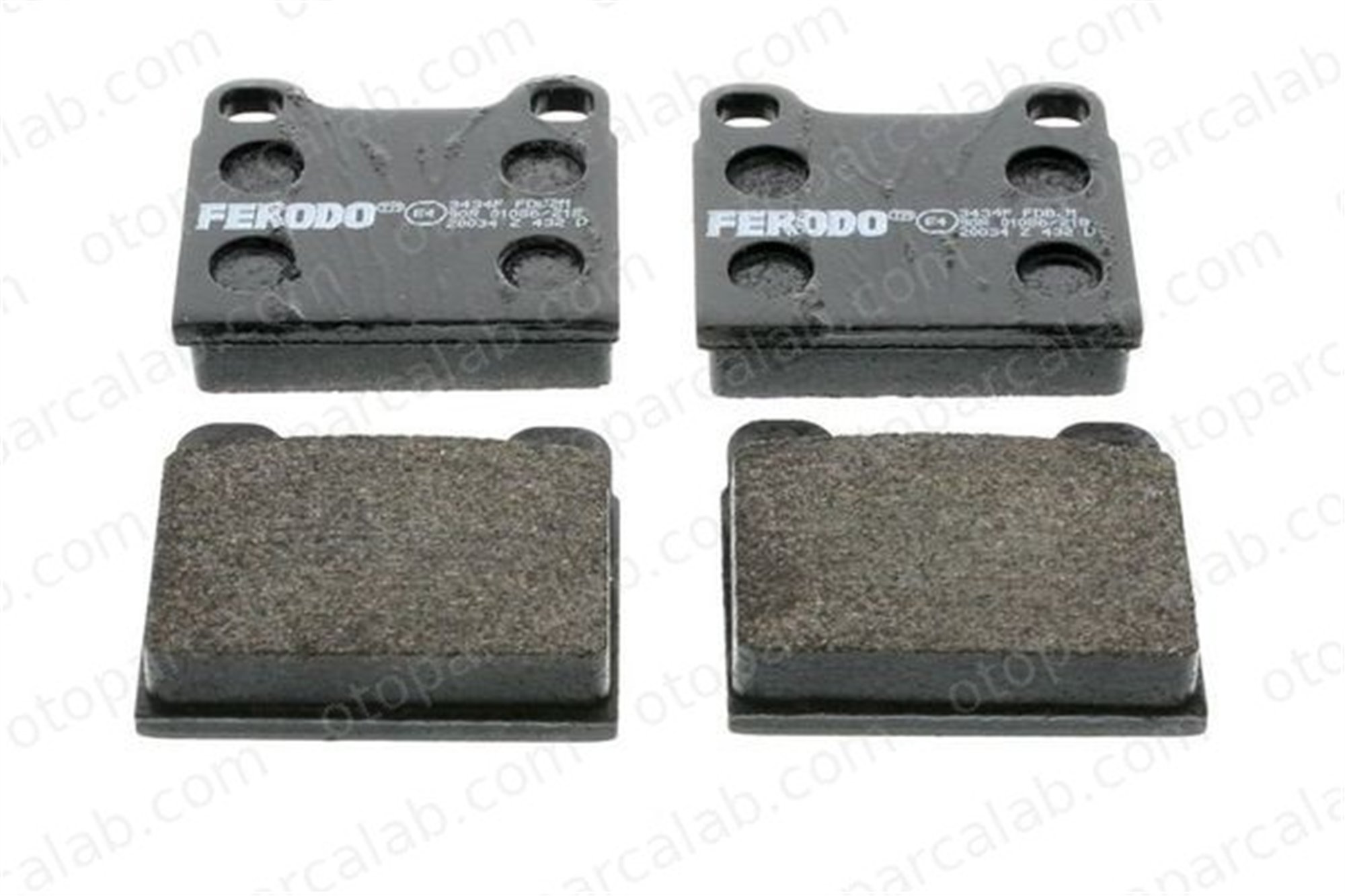 FERODO FDB2M Fren Disk Balata Arka MERCEDES-BENZ S-SERISI VOLVO 240 A0014209320 105062203901