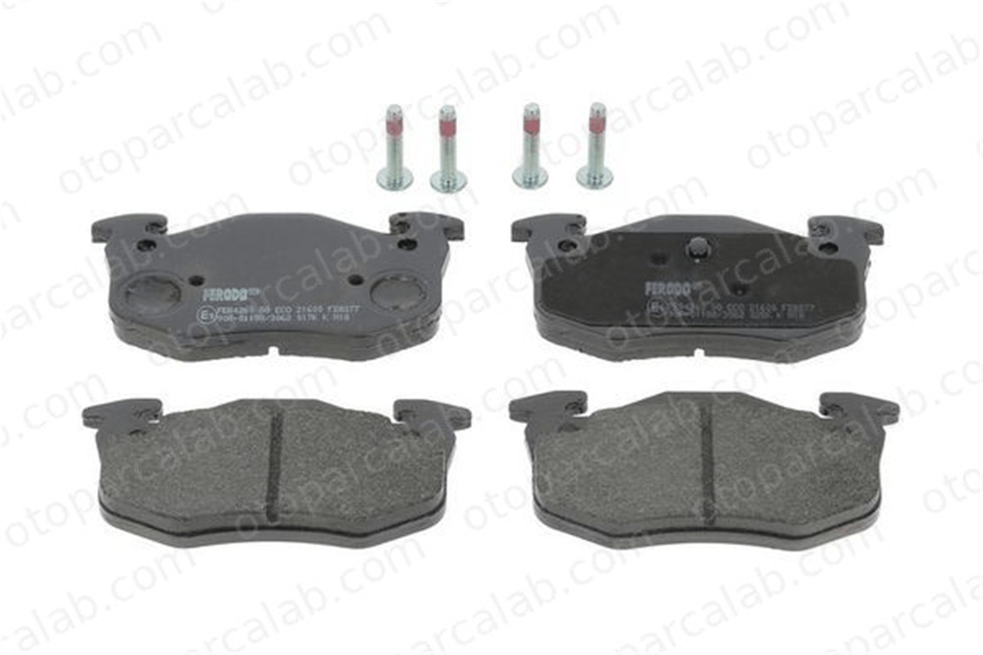 FERODO FDB877 Fren Disk Balata Ön RENAULT 19 II Chamade 19 II FDB877 7701204036