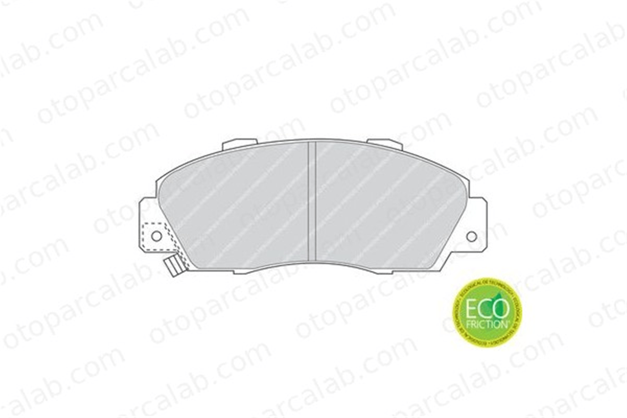 FERODO FDB905 Fren Disk Balata Ön HONDA ACCORD V ROVER 600 I 45022SN7G50 45022SL0G00