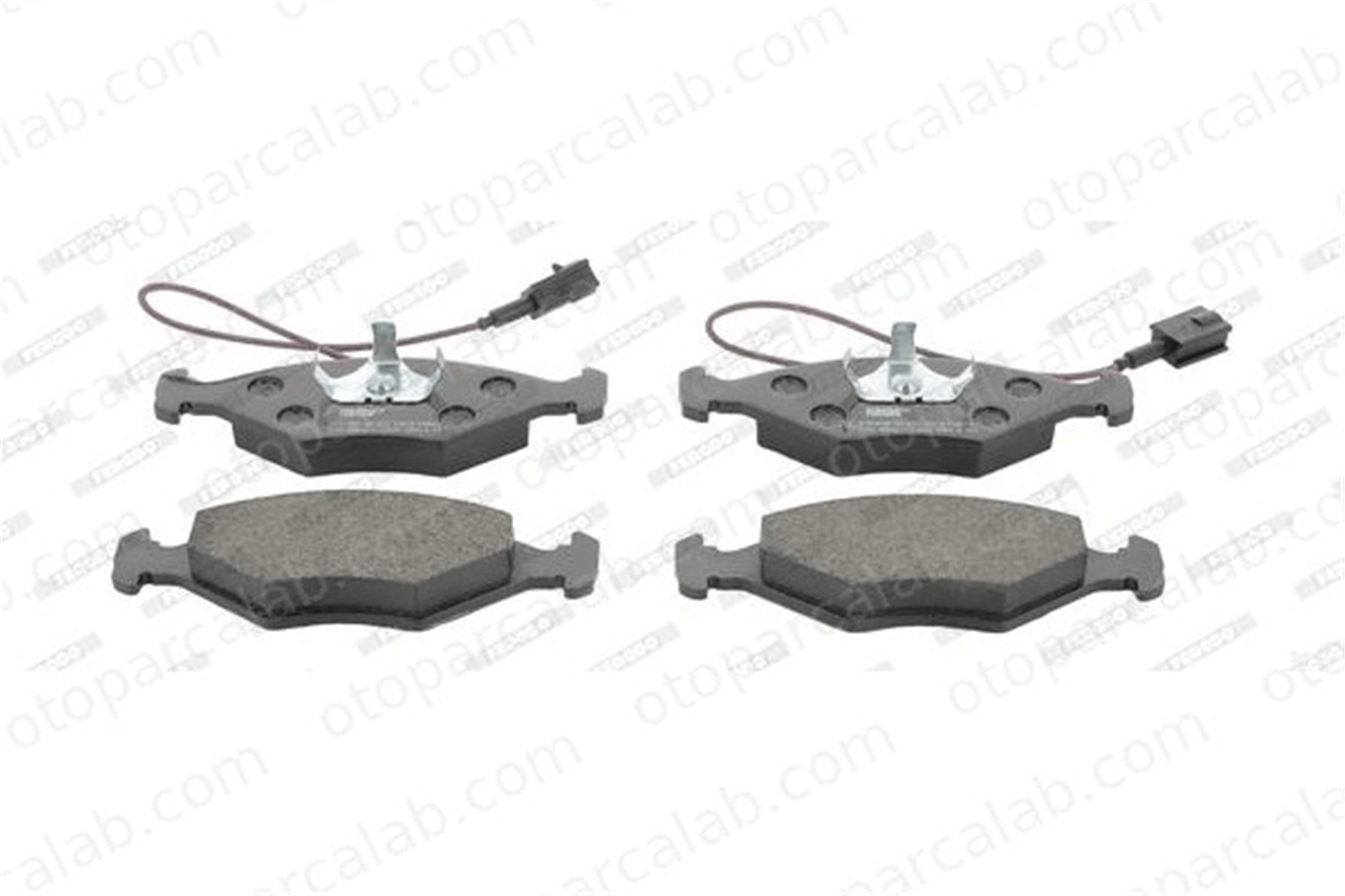 FERODO FDB912 Fren Disk Balata Ön FIAT PALIO PALIO Weekend 9948037 7078947