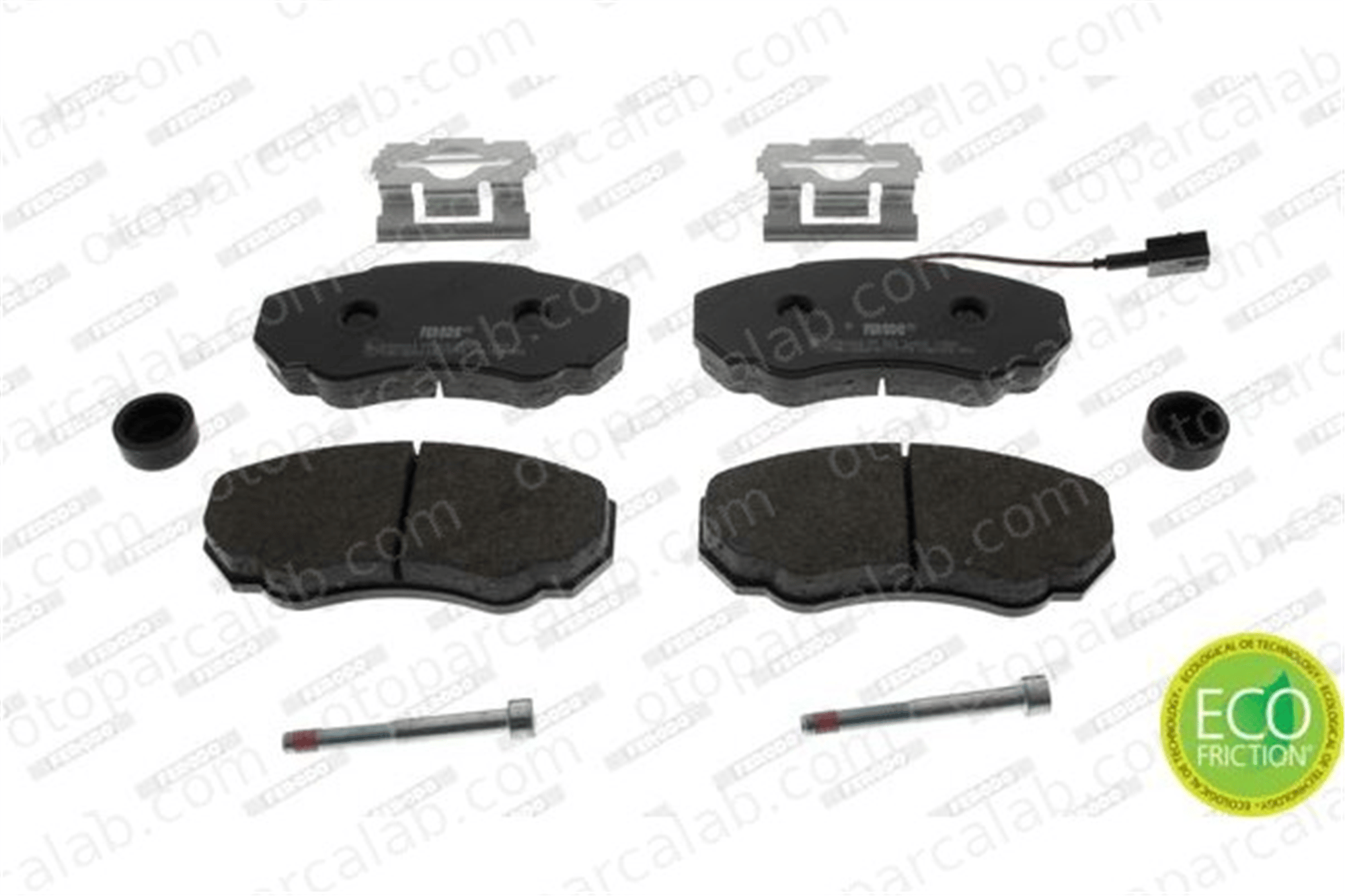 FERODO FVR1478 Fren Disk Balata Ön FIAT DUCATO Panelvan/Van DUCATO Minibüs/Otobüs 9949516 425242