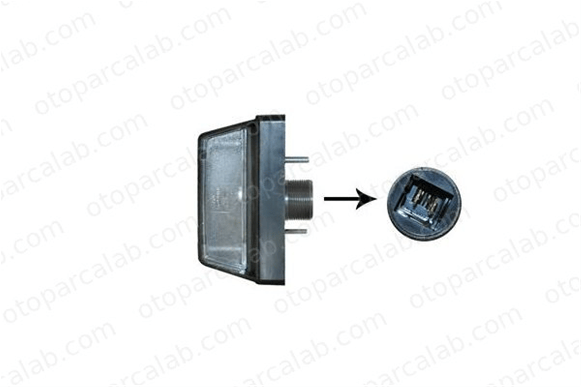 FIAT ORJINAL 1374721080 Plaka Lambası IVECO DAILY III Platform şasi FIAT DUCATO Platform şasi 1374721080 1610802980