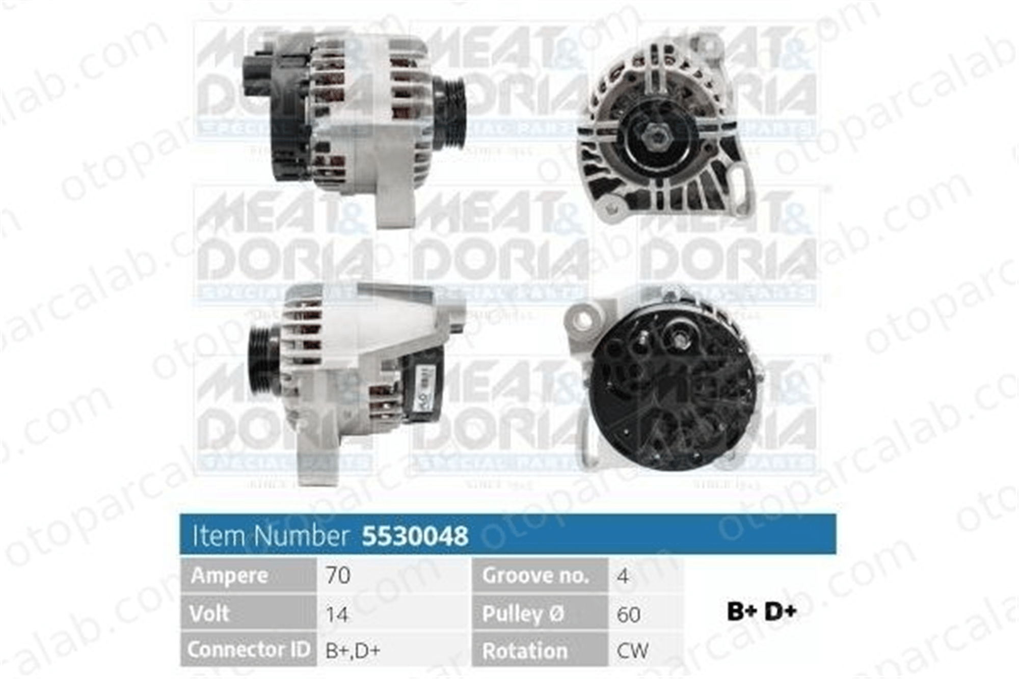 FIAT ORJINAL 46436507 Alternatör FIAT PANDA PALIO Weekend 46436507 46000353