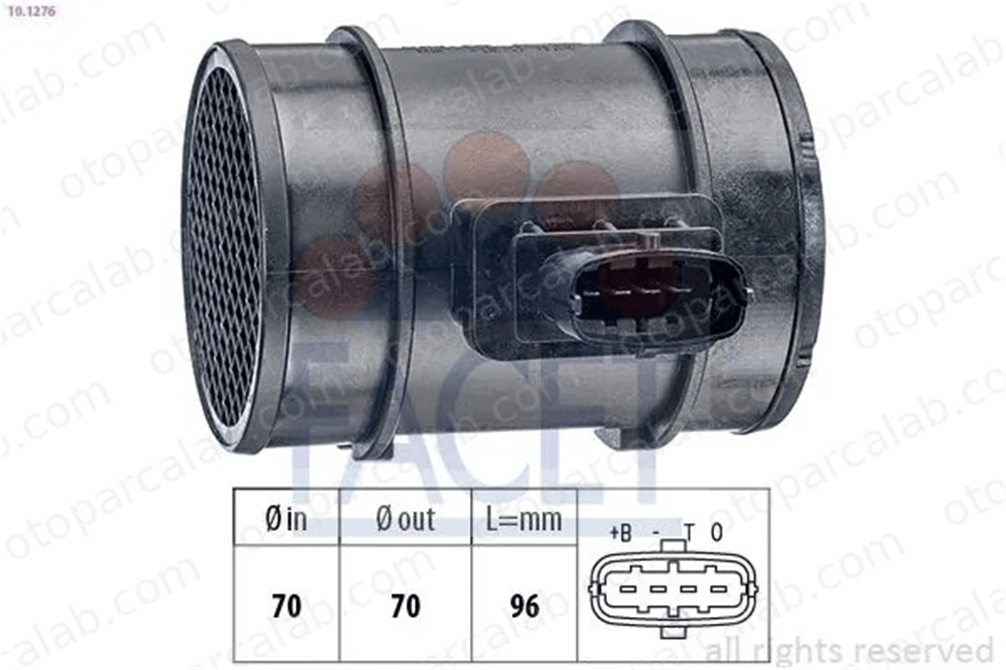 FIAT ORJINAL 51782033 Hava Debimetresi OPEL ASTRA H ASTRA H GTC 51782033 55350048