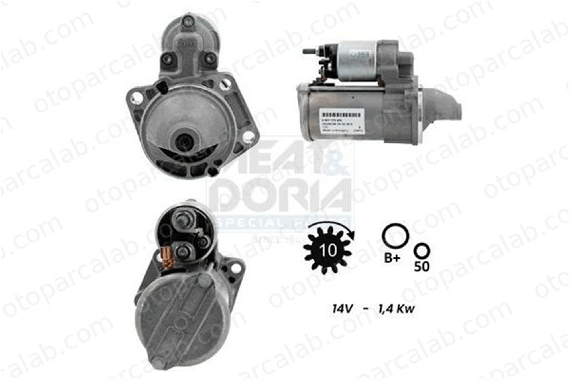 FIAT ORJINAL 51829380 Marş Dinamosu FIAT PANDA 500 51829380 51938439