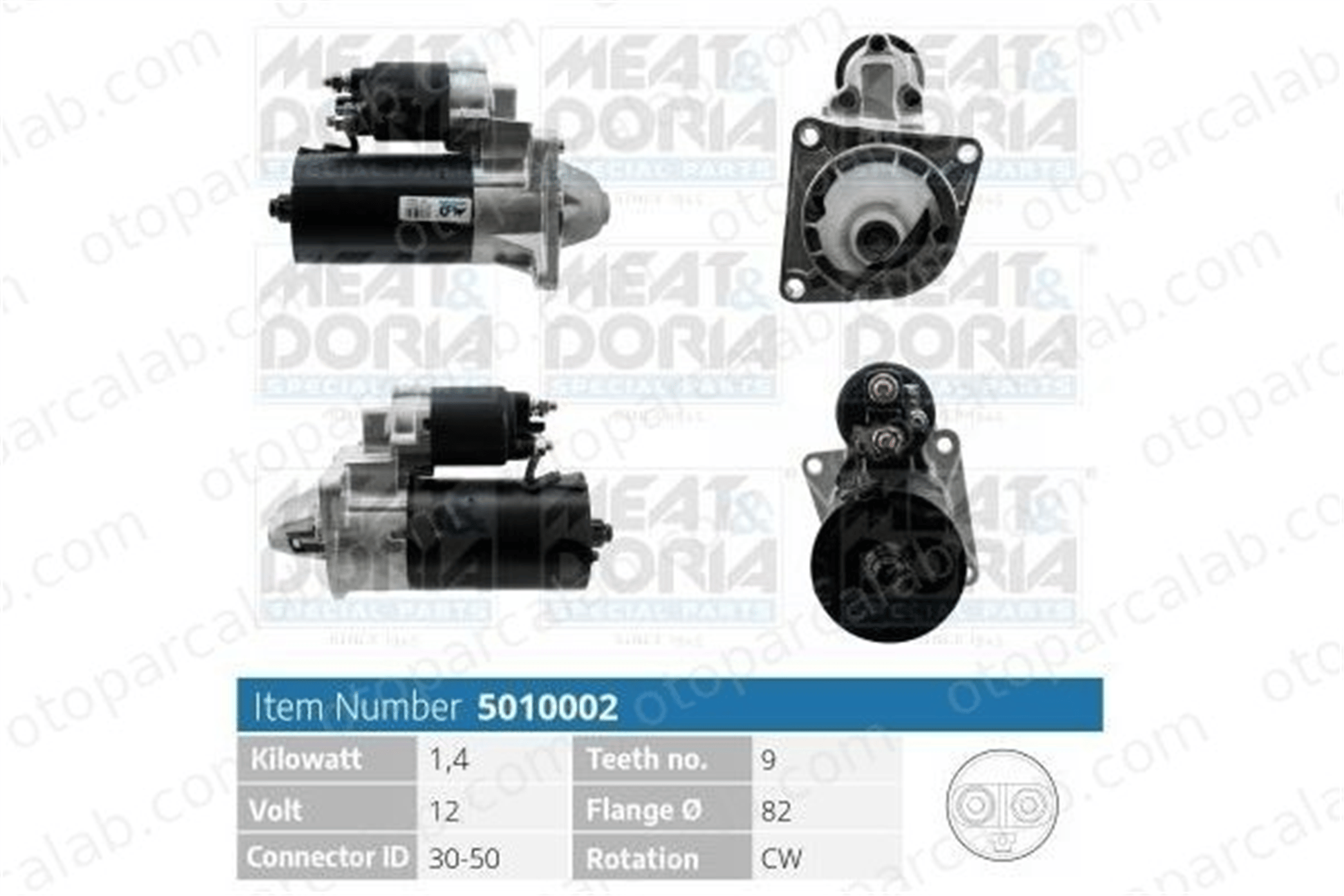FIAT ORJINAL 51832954 Marş Dinamosu OPEL INSIGNIA A INSIGNIA A Sports Tourer 51832954 46478945
