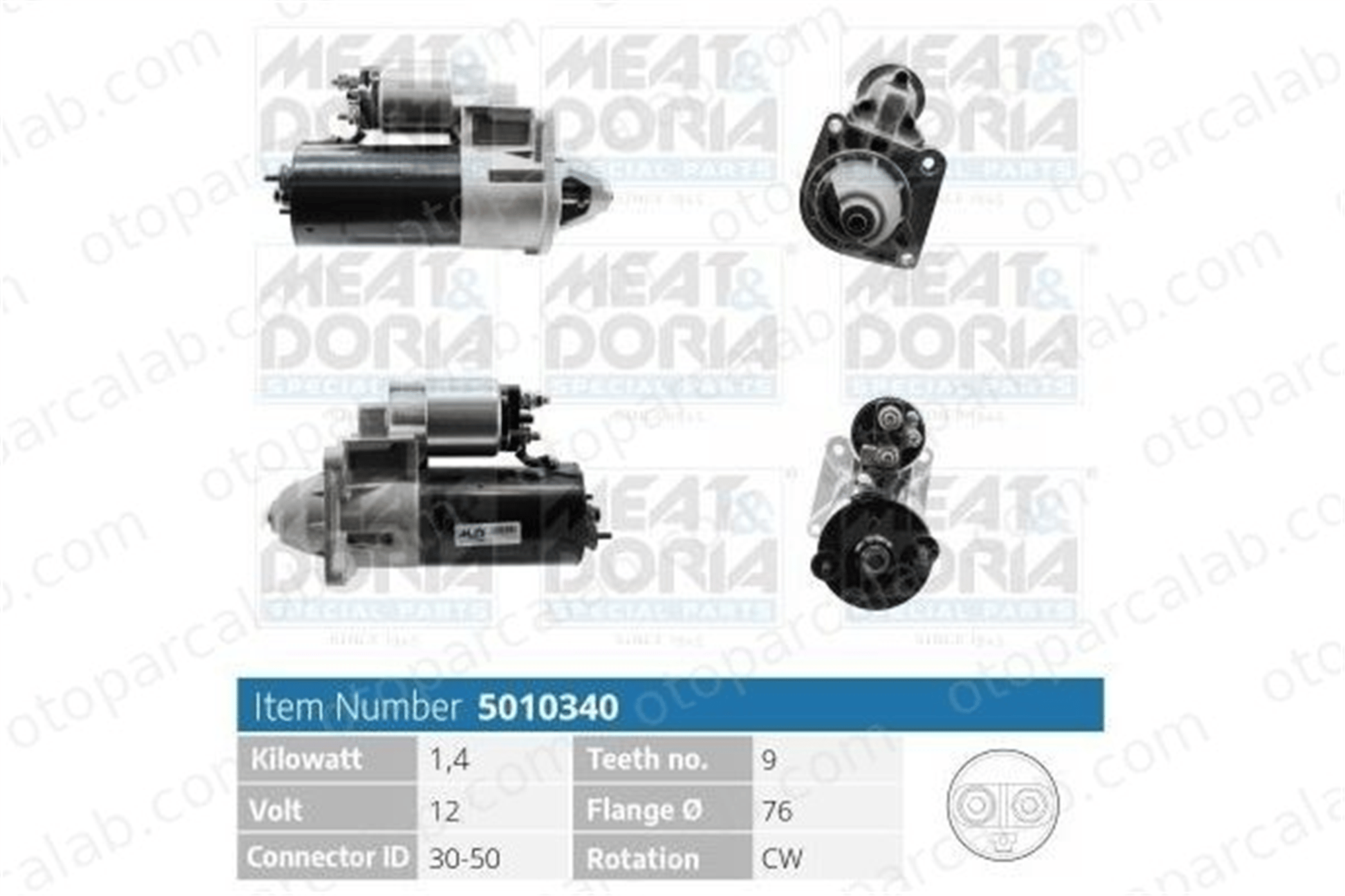 FIAT ORJINAL 51832955 Marş Dinamosu ALFA ROMEO 164 166 51832955 46414831