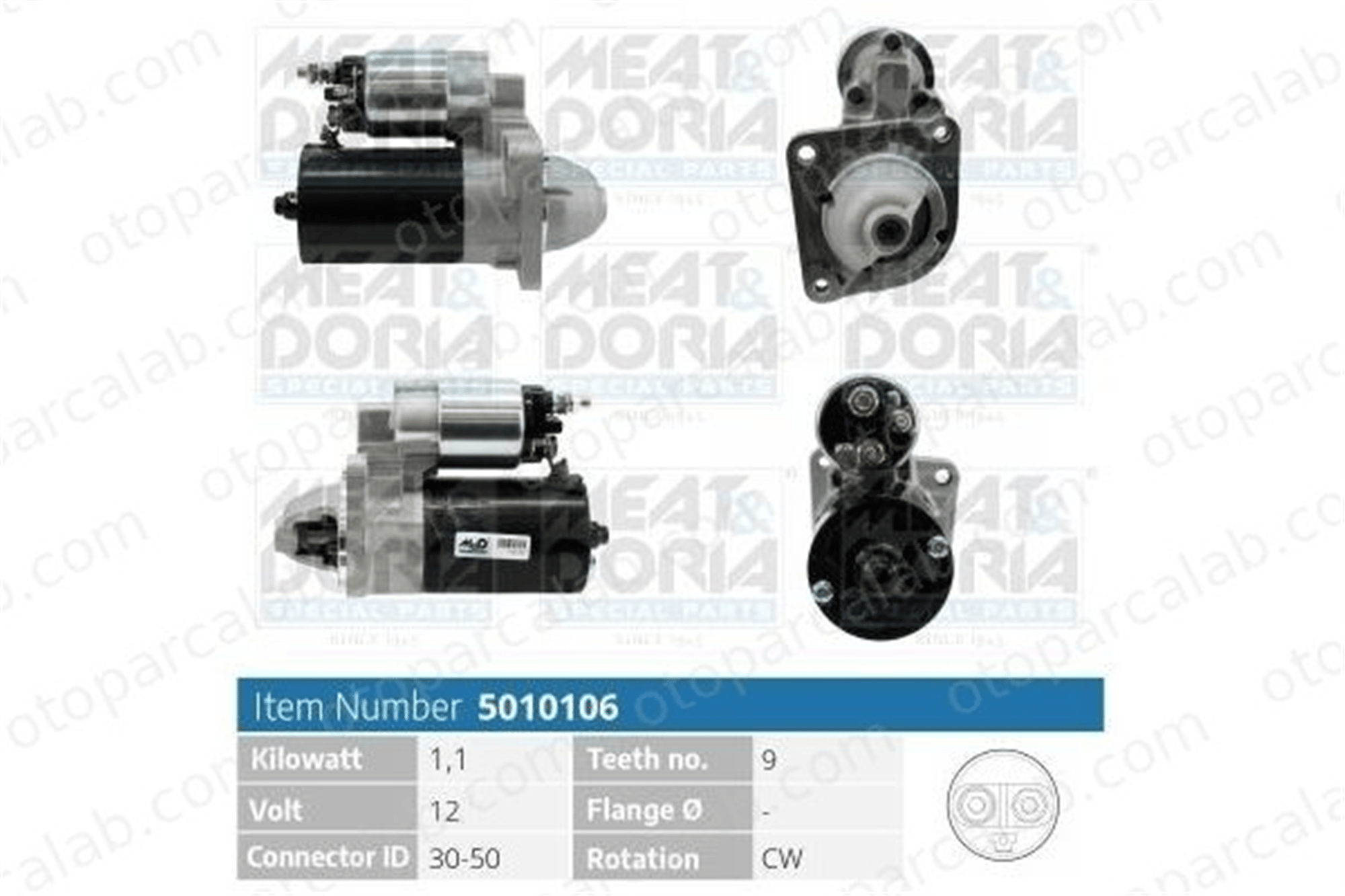 FIAT ORJINAL 51832956 Marş Dinamosu FIAT MULTIPLA DOBLO Kasa/büyük limuzin 51832956 46748349