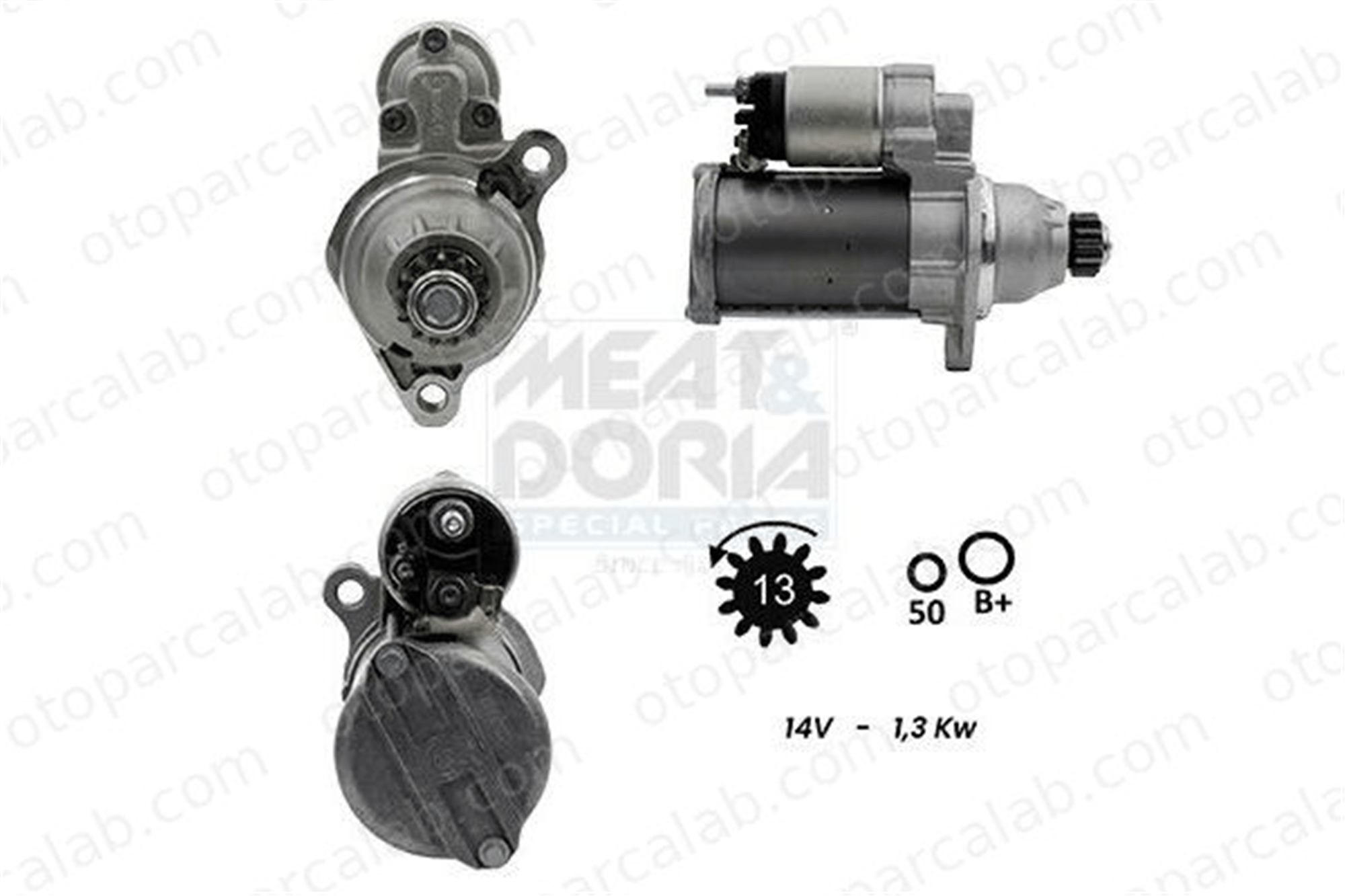FIAT ORJINAL 51940240 Marş Dinamosu FIAT 500X JEEP RENEGADE SUV 51940240 71796406