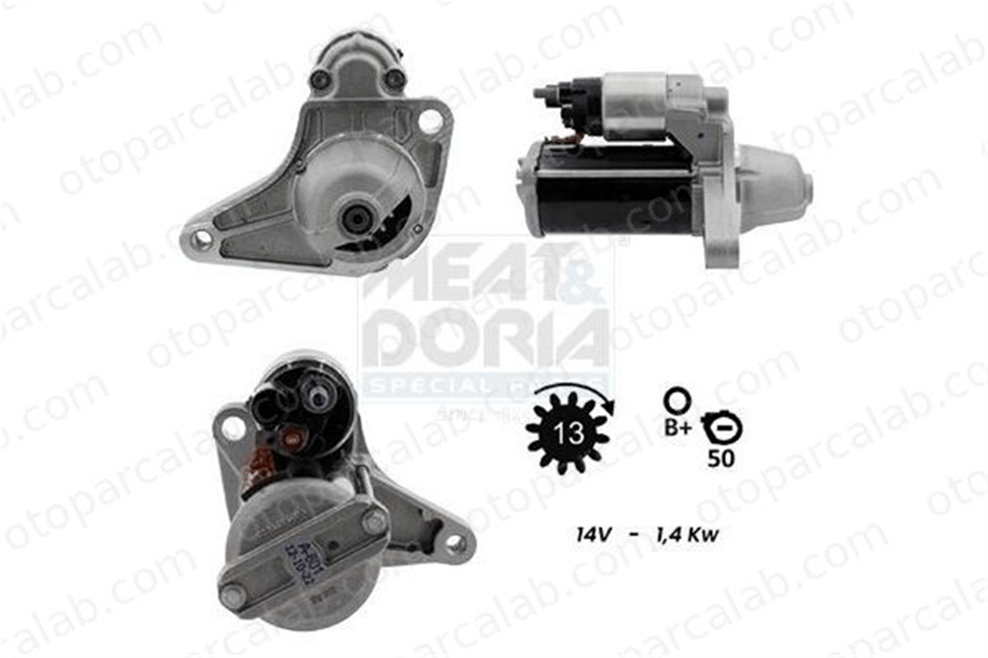 FIAT ORJINAL 51975680 Marş Dinamosu JEEP COMPASS FIAT 500 51975680 68416677AA