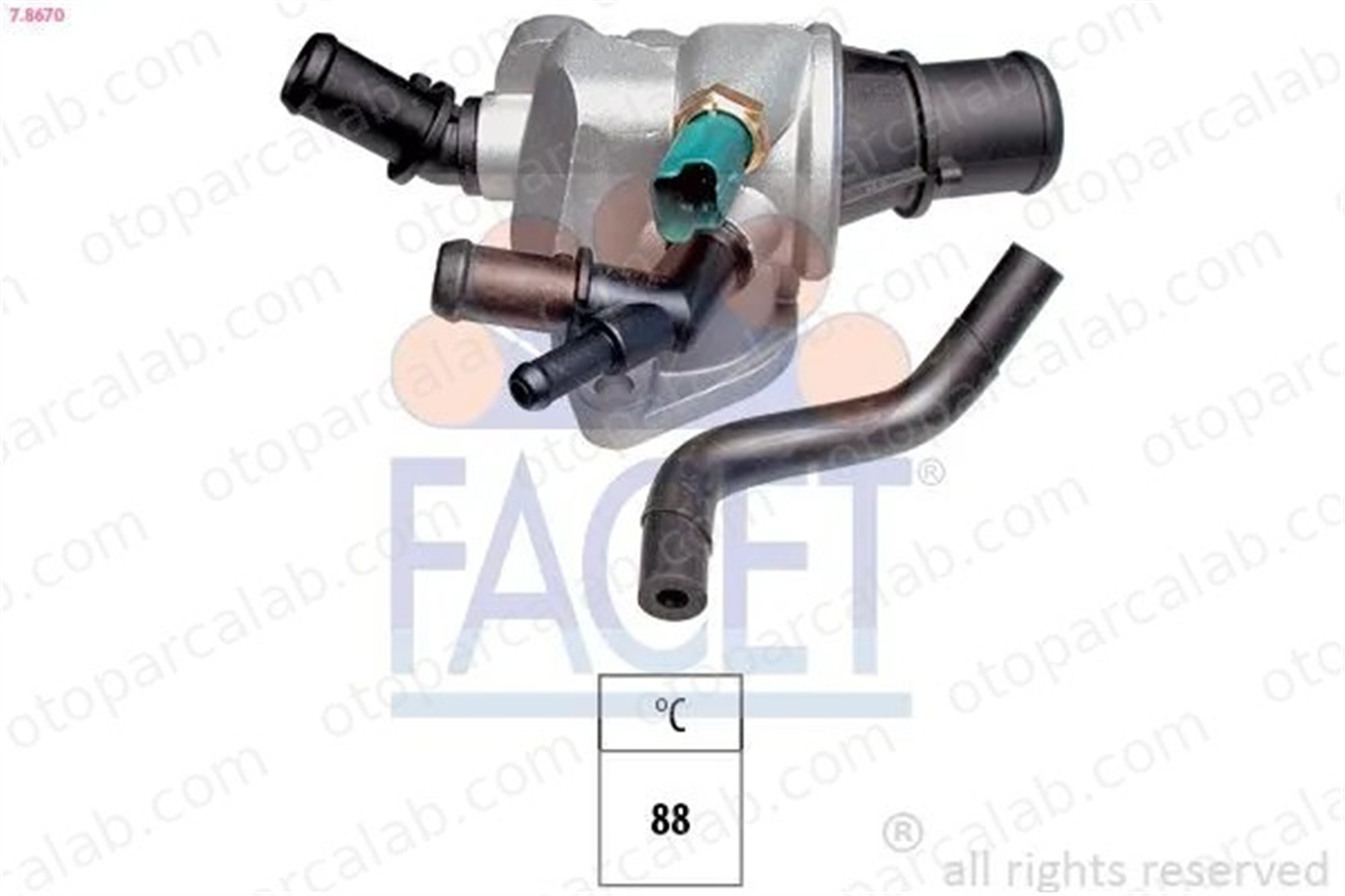 FIAT ORJINAL 55202885 Termostat ALFA ROMEO 159 159 Sportwagon 55202885 55194768