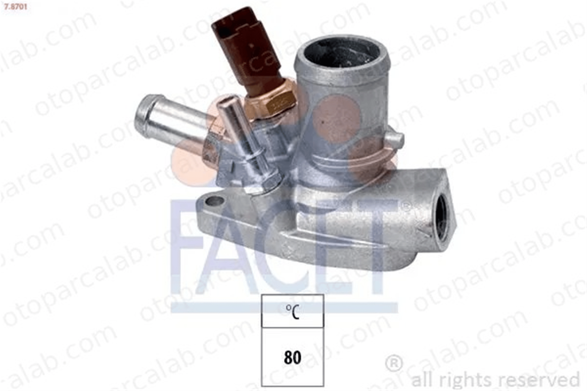 FIAT ORJINAL 55208964 Termostat ALFA ROMEO MITO LANCIA DELTA III 55208964 6001070245