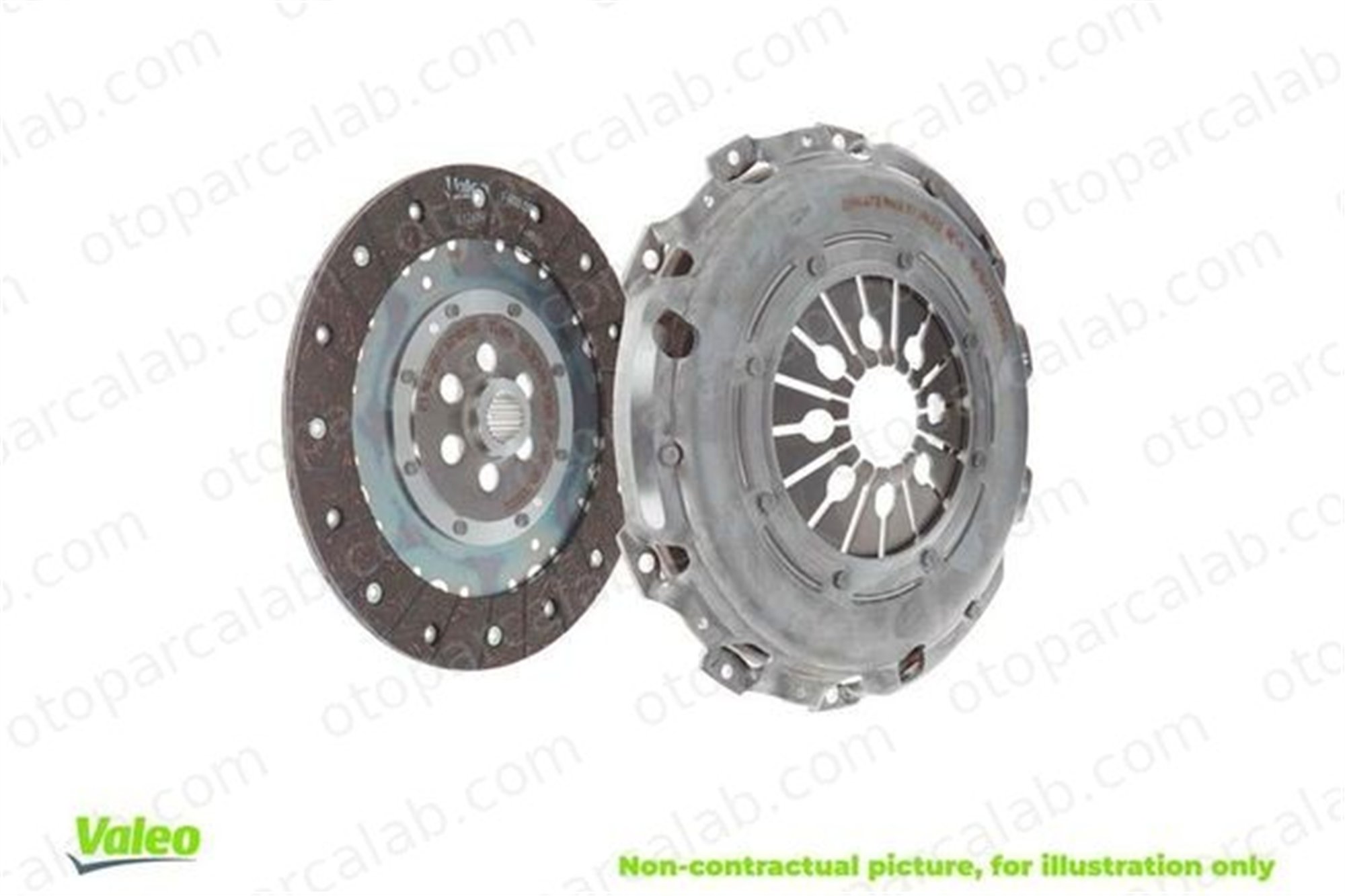 FIAT ORJINAL 55235562 Debriyaj Seti ABARTH 500 / 595 / 695 500C / 595C / 695C 55235562 55210245