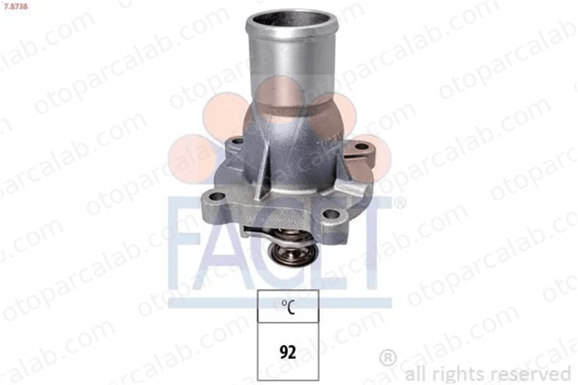 FIAT ORJINAL 71739800 Termostat OPEL CORSA D FIAT STILO 71739800 12992382