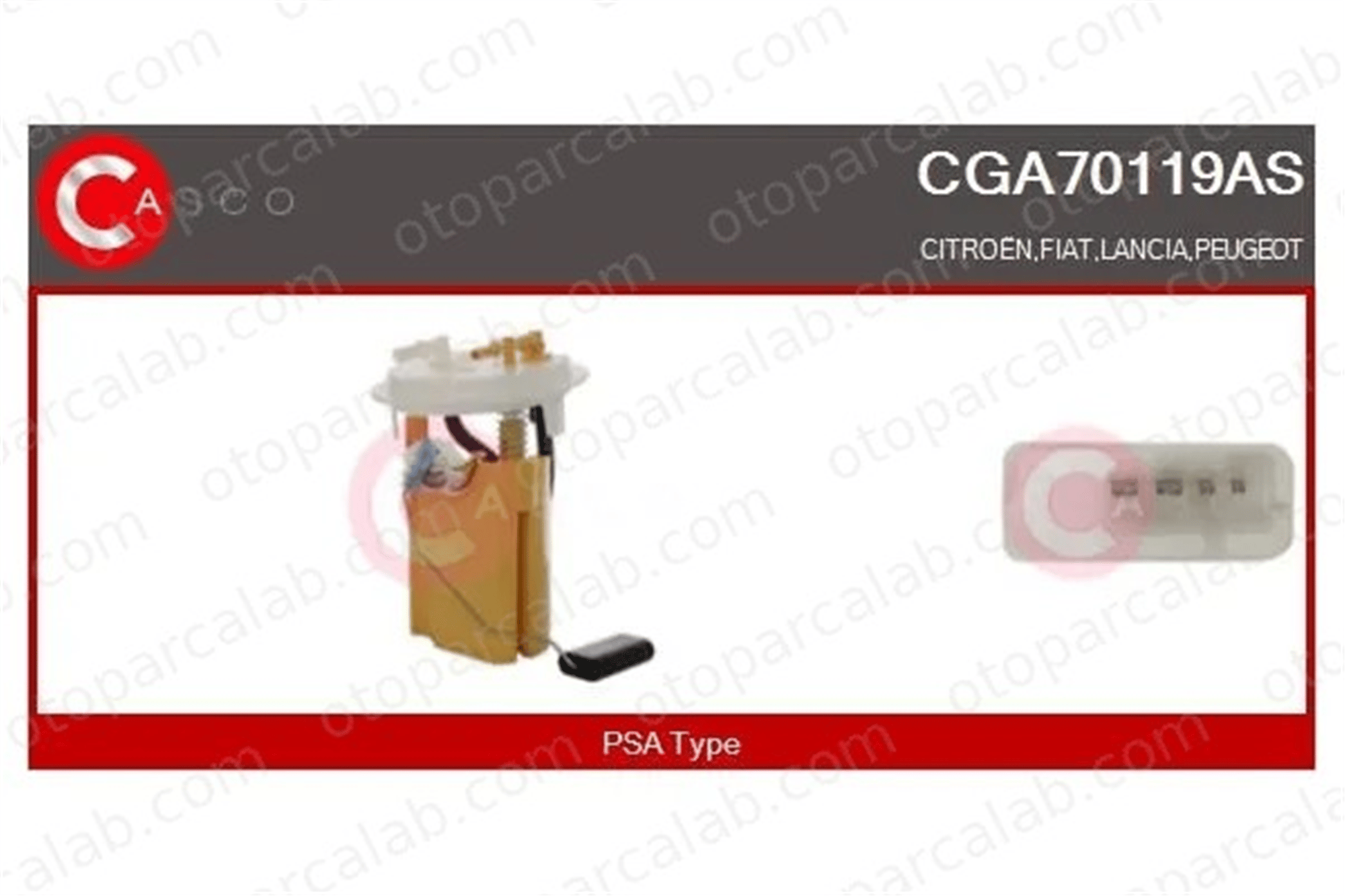FIAT ORJINAL 9659634080 Depo Şamandırası CITROËN C8 FIAT ULYSSE 9659634080 1525JR