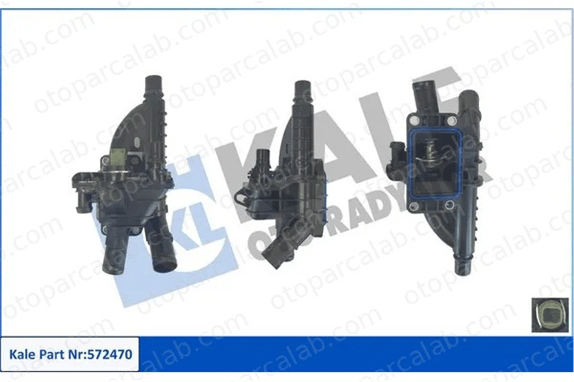FIAT ORJINAL 9684588980 Termostat Gövdesi CITROËN BERLINGO Kasa/büyük limuzin BERLINGO MULTISPACE 9684588980 1336AX