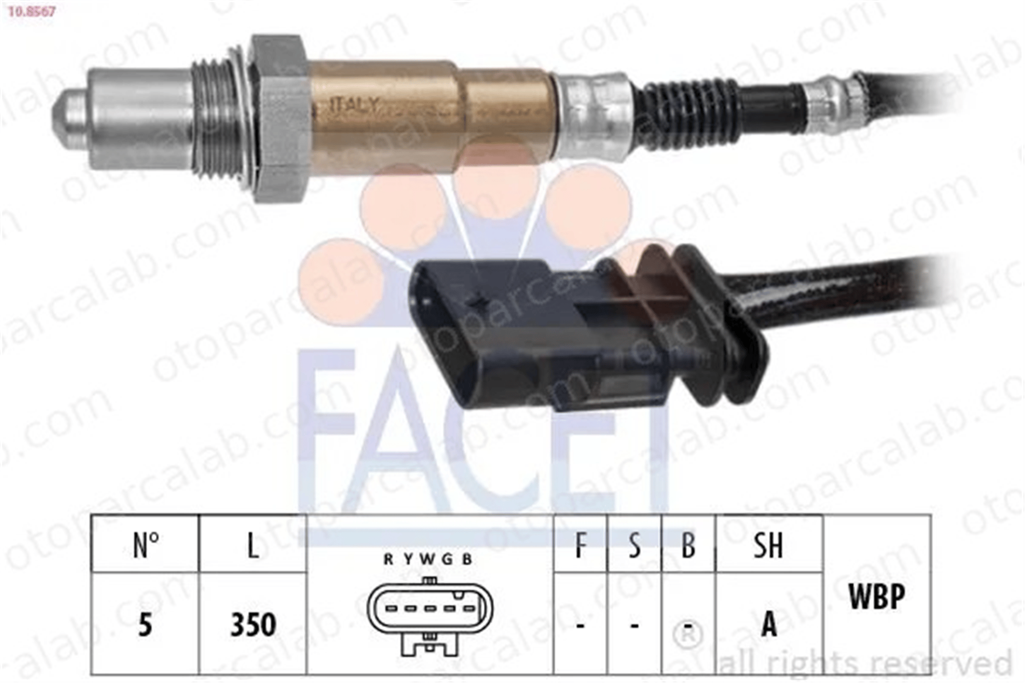 FIAT ORJINAL 9810666880 Oksijen (Lambda) Sensörü VOLVO XC40 CITROËN C3 AIRCROSS II 9810666880 YL01373380