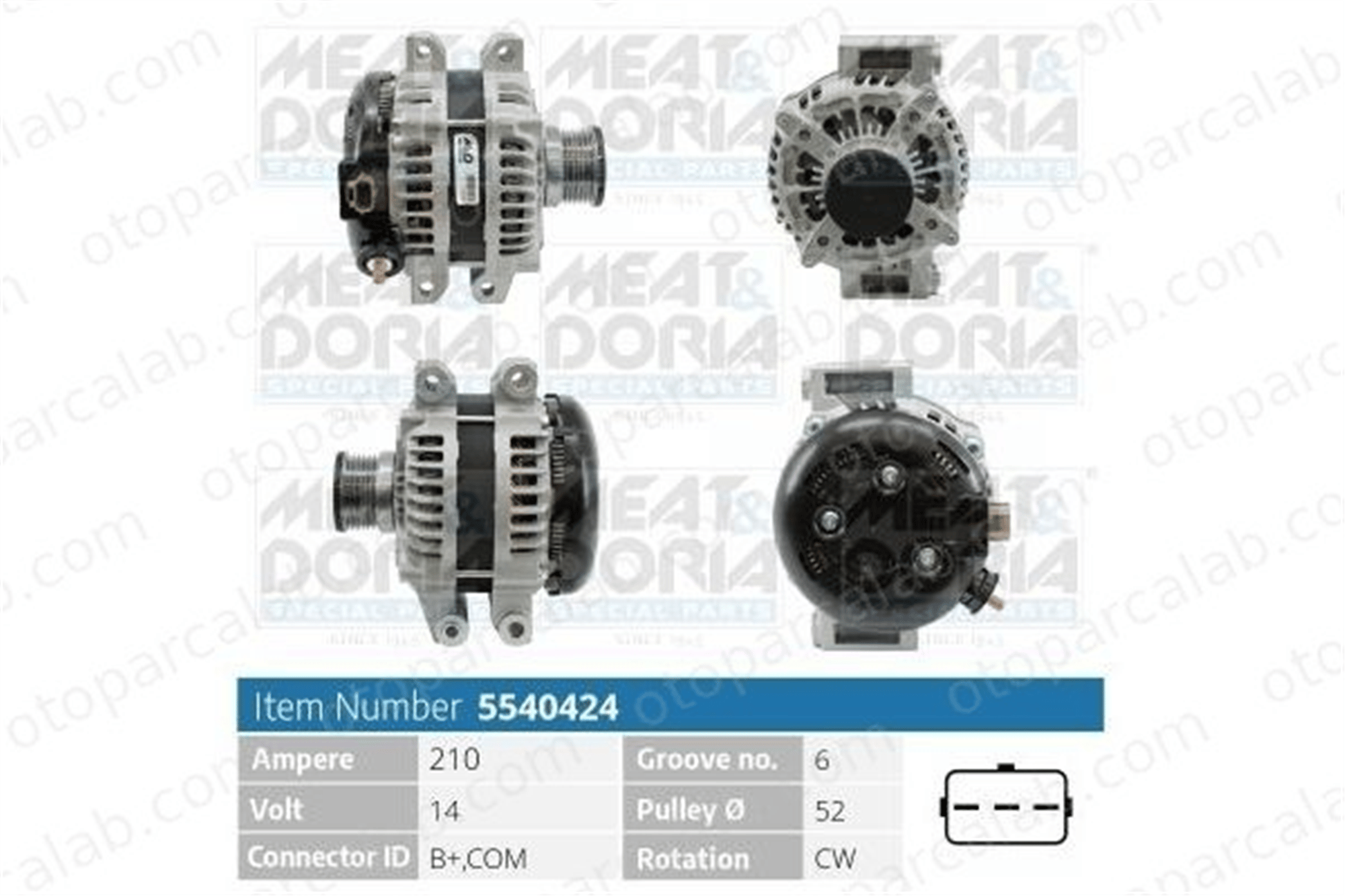 FIAT ORJINAL K04801338AB Alternatör DODGE NITRO JEEP WRANGLER III K04801338AB 4801338AB
