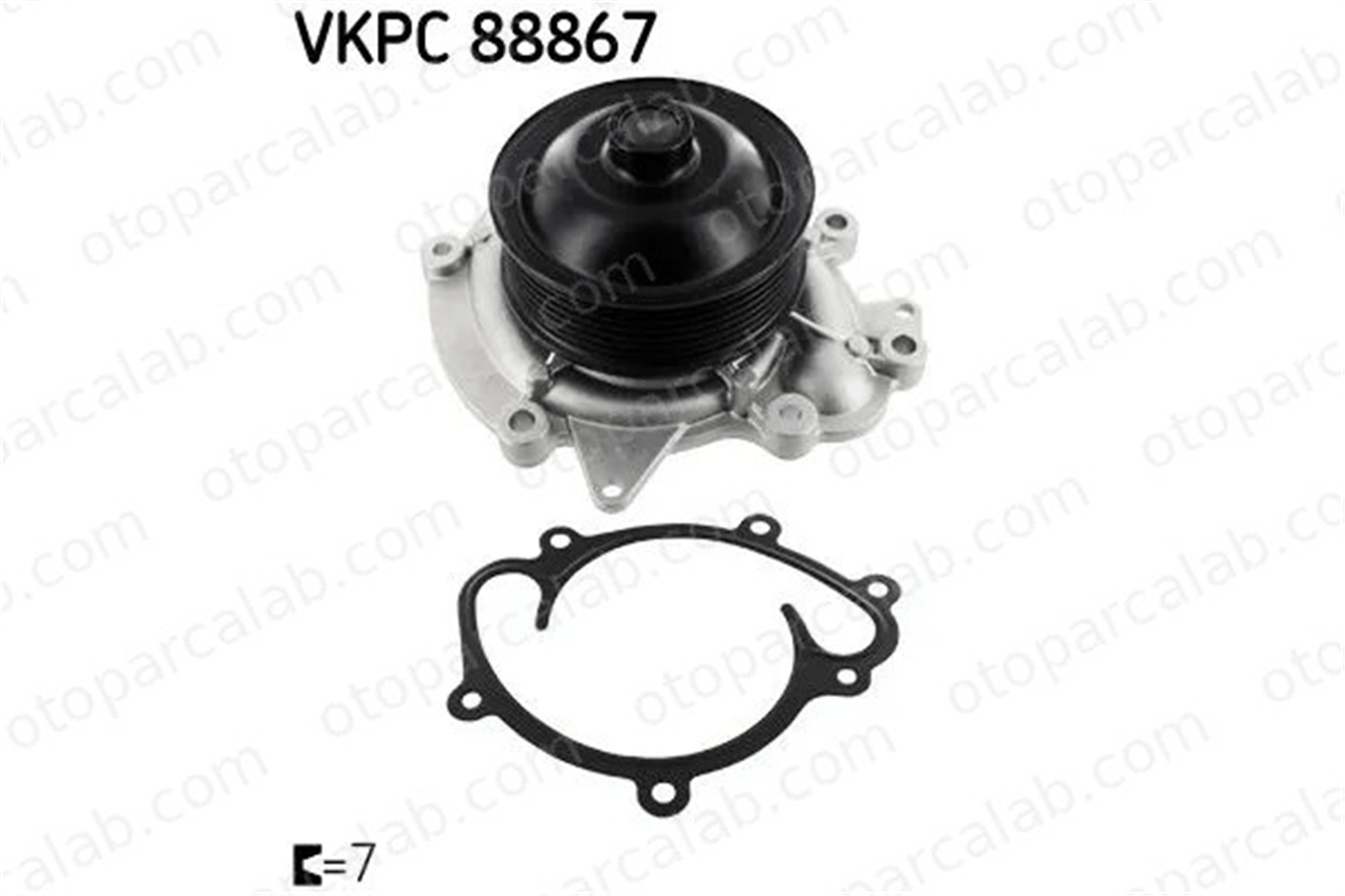FIAT ORJINAL K68087367AB Devirdaim Su Pompası MERCEDES-BENZ C-SERISI E-SERISI K68087367AB 5175580AA