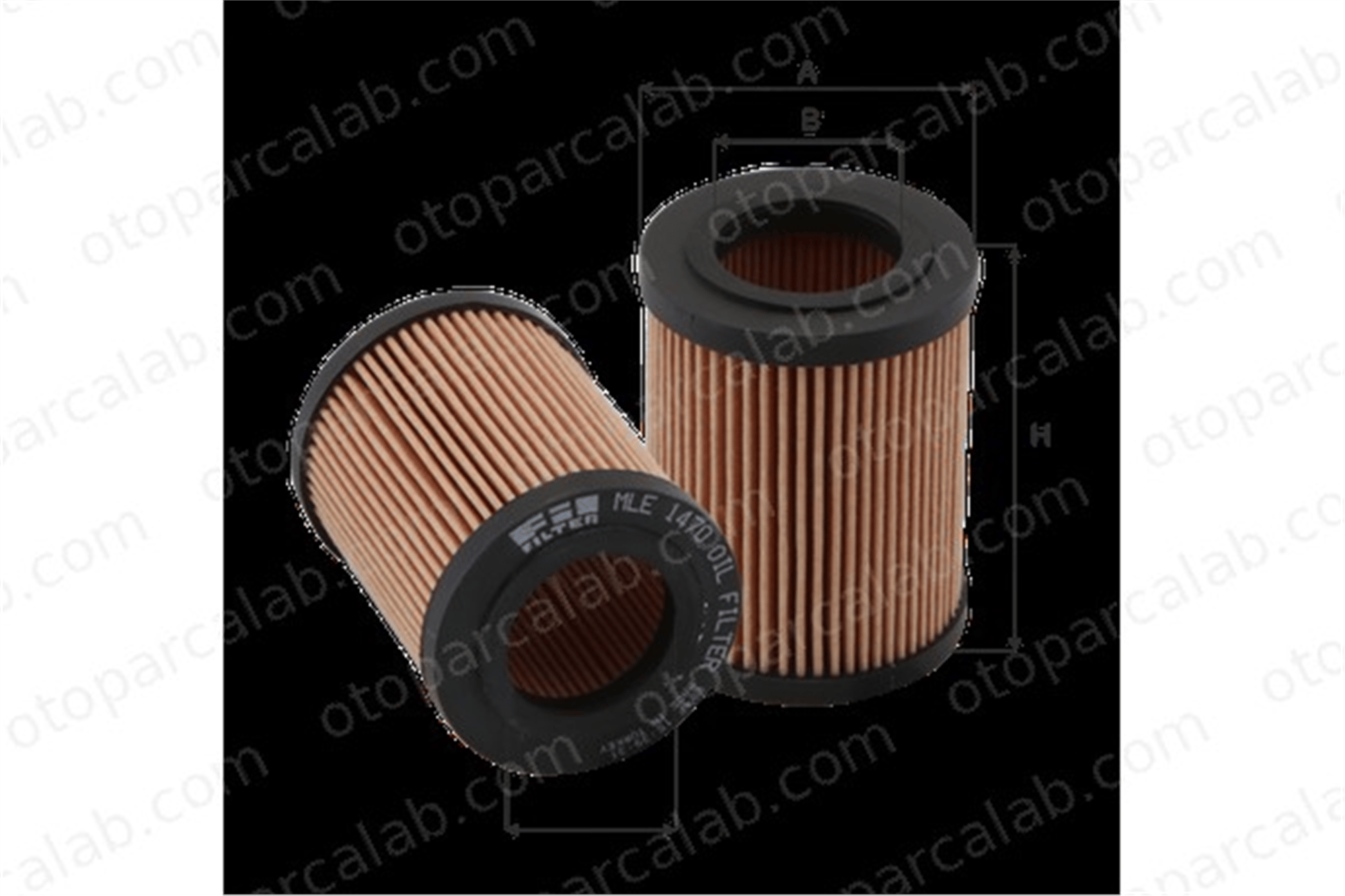 FIL FILTRE MLE 1470 Yağ Filtresi HYUNDAI ACCENT II ACCENT II Sedan 2632027100 2632027110