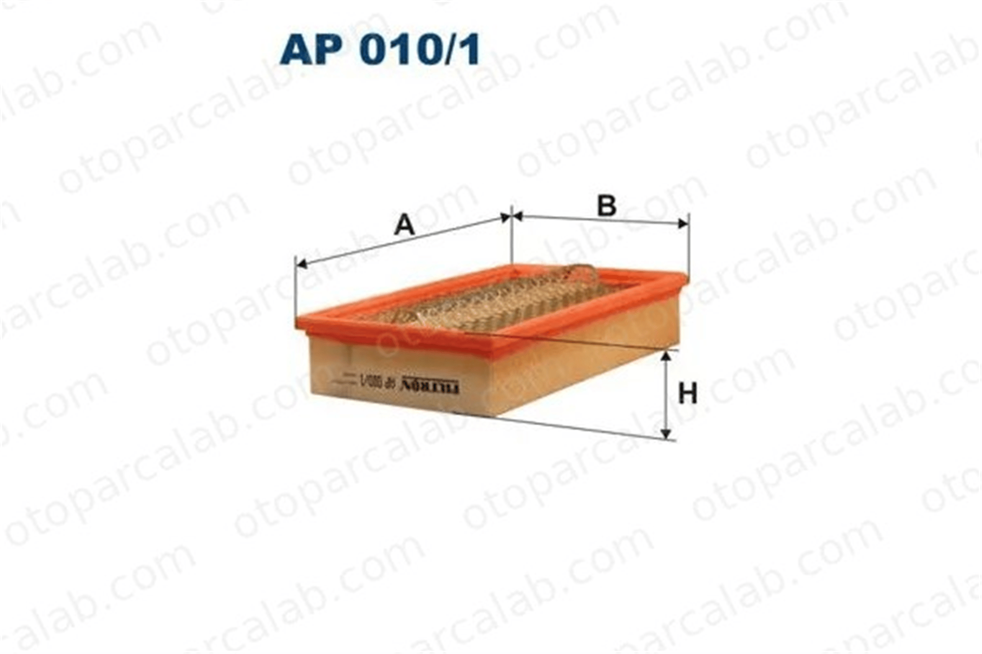 FILTRON AP 010/1 Hava Filtresi MERCEDES-BENZ 124 Sedan 124 T-Model A1110940004 1110940004