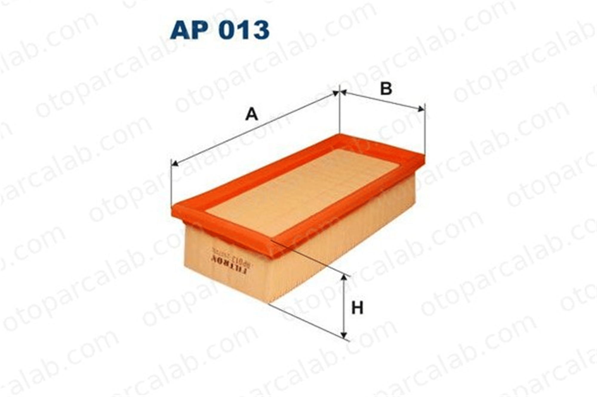 FILTRON AP 013 Hava Filtresi VW SCIROCCO GOLF II 55129620A 055129620A