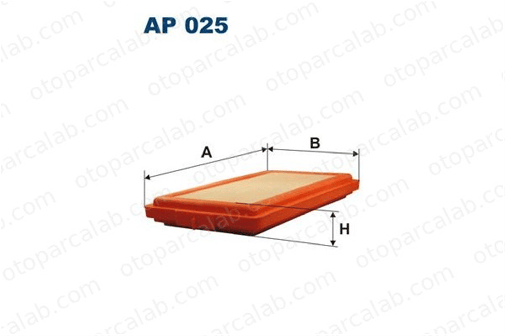 FILTRON AP 025 Hava Filtresi BMW 3 5 13722960105 13712960105