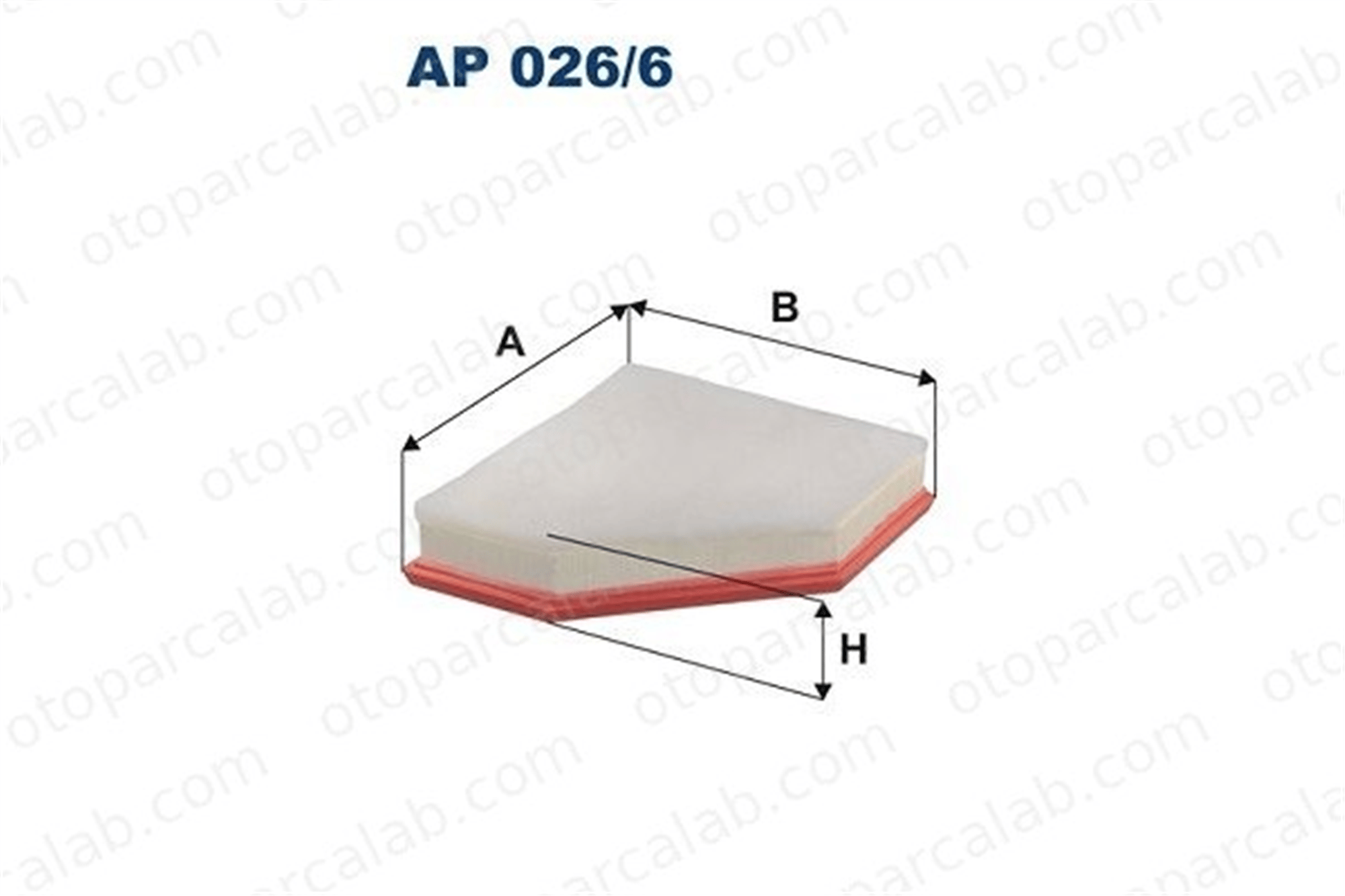 FILTRON AP 026/6 Hava Filtresi BMW 3 3 Touring 13718580429