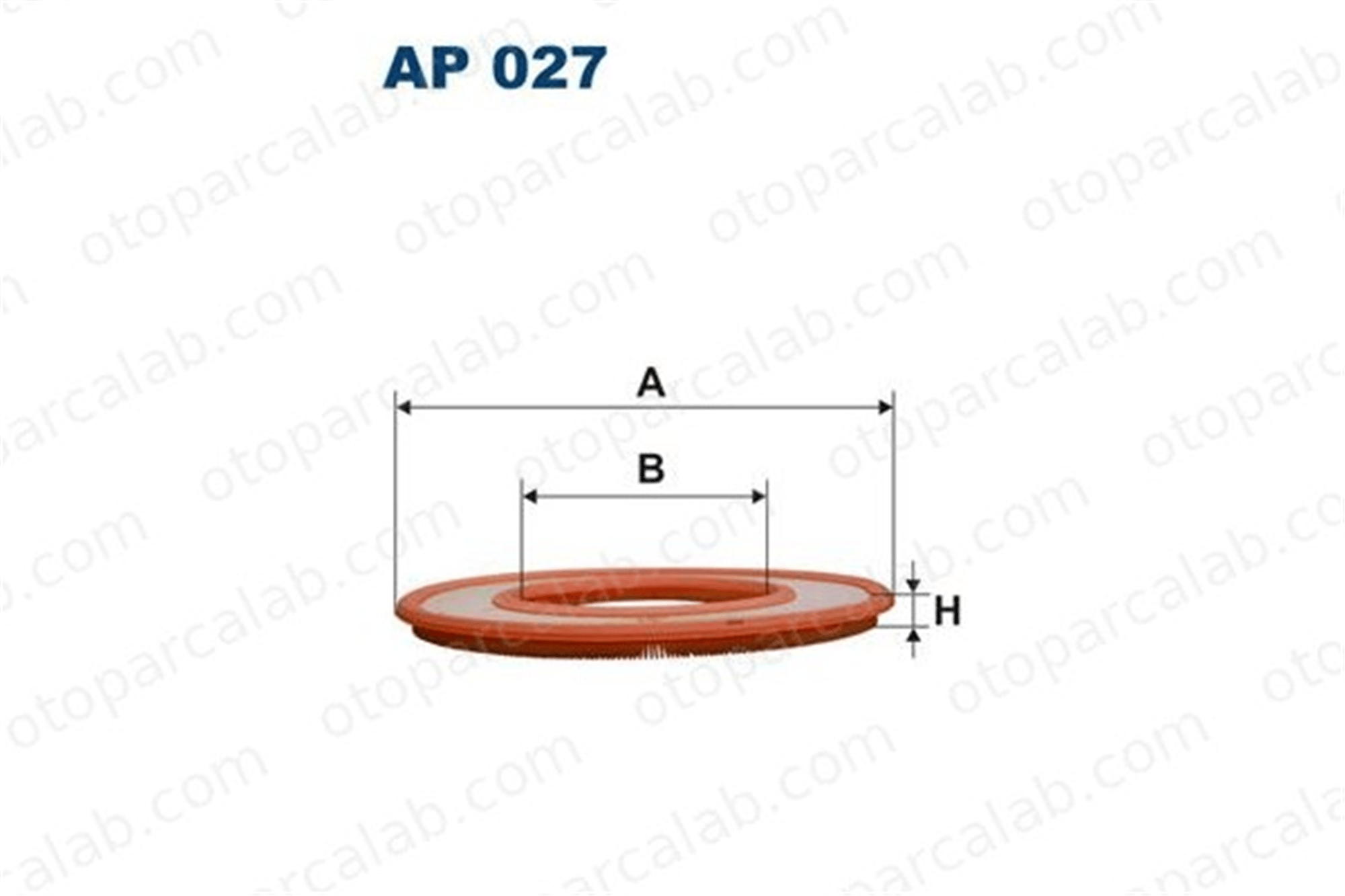 FILTRON AP 027 Hava Filtresi BMW 5 6 A0020941604 13713901468