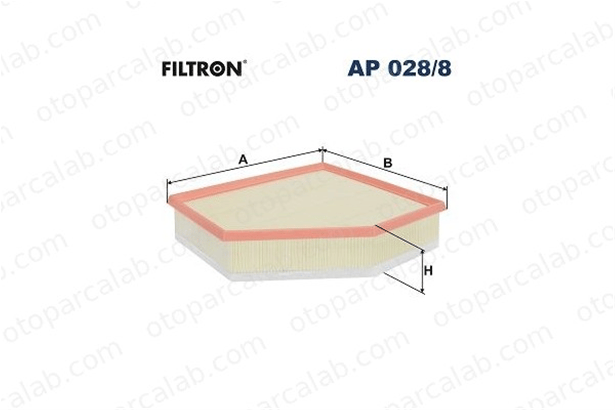 FILTRON AP 028/8 Hava Filtresi BMW 5 5 Touring 13718577171