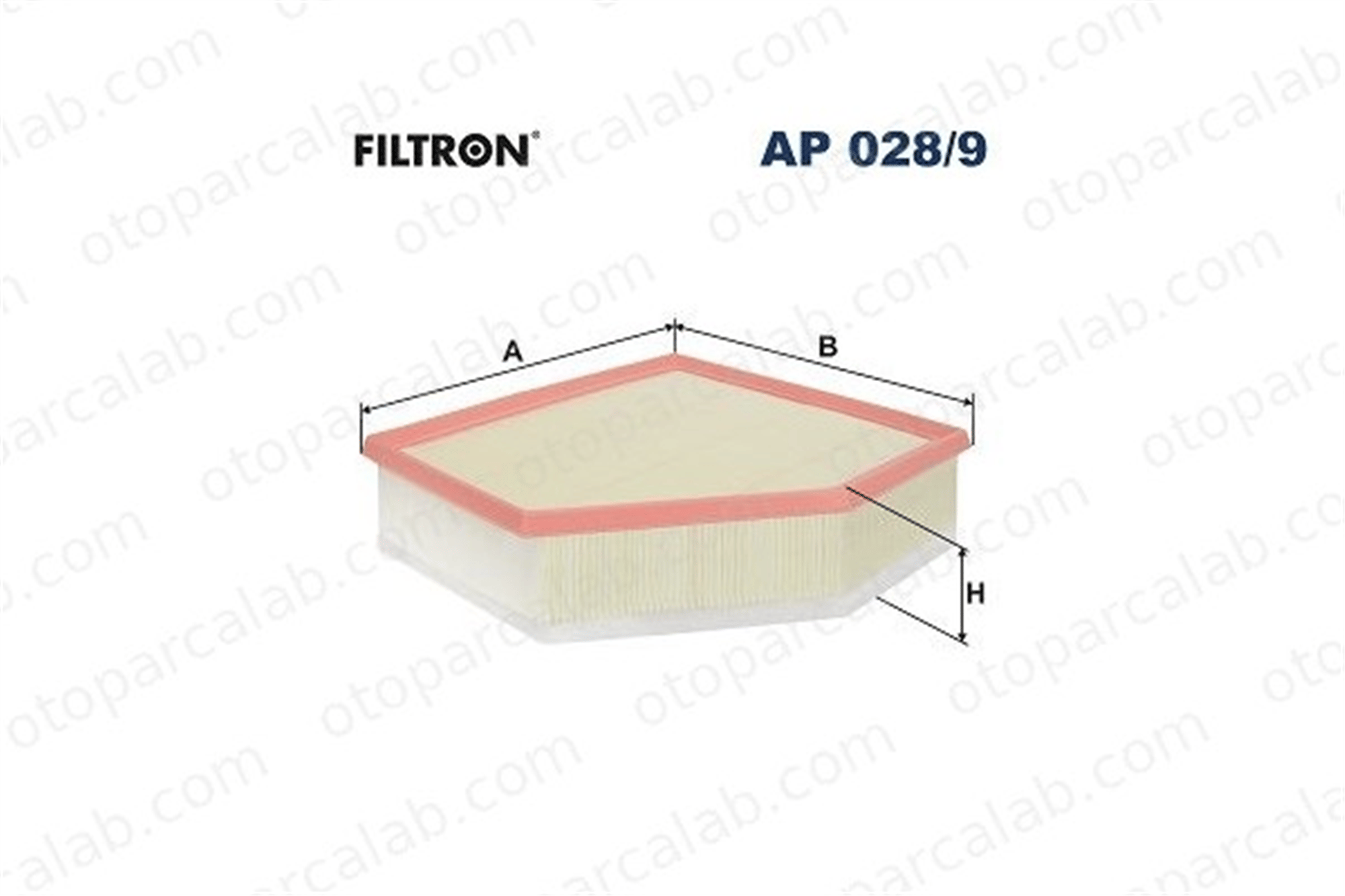 FILTRON AP 028/9 Hava Filtresi BMW 5 5 Touring 13718577170 13718691835