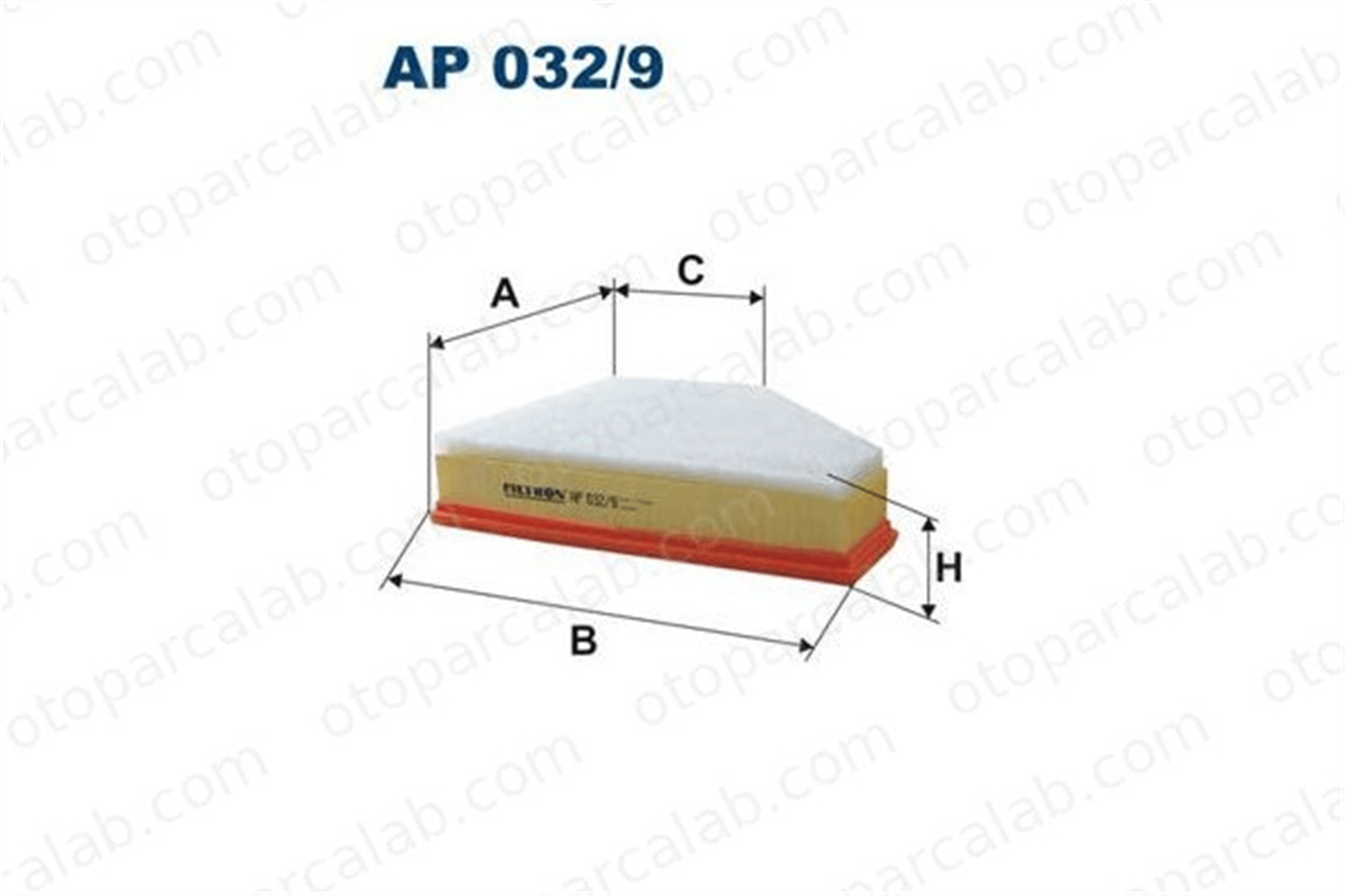 FILTRON AP 032/9 Hava Filtresi BMW 3 Touring 3 13717797465