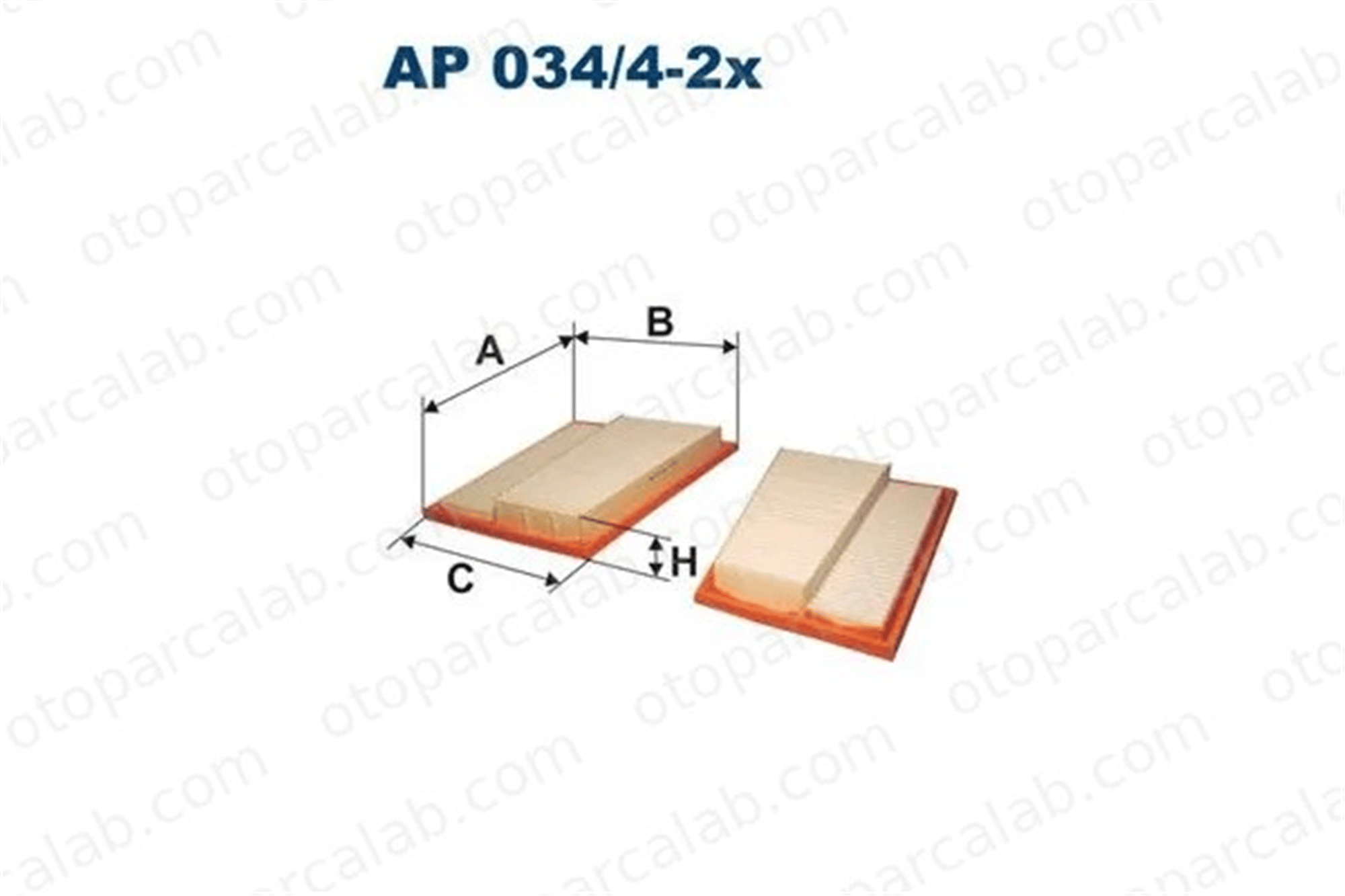 FILTRON AP 034/4-2X Hava Filtresi MERCEDES-BENZ R-SERISI M-SERISI A6420940404 6420940404