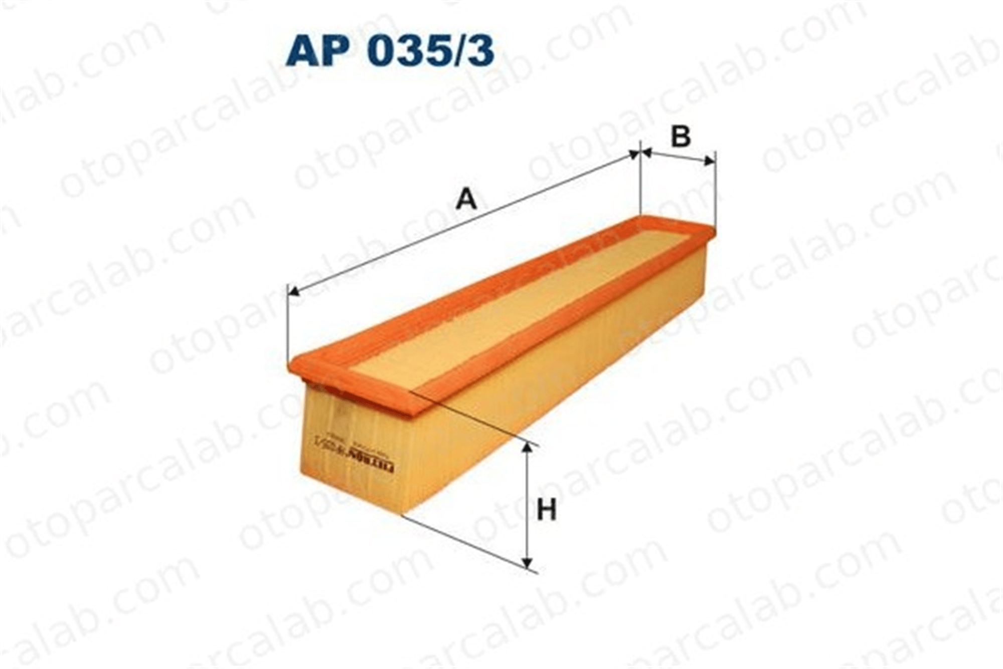 FILTRON AP 035/3 Hava Filtresi MERCEDES-BENZ C-SERISI Coupe C-SERISI A1110940204 1110940204