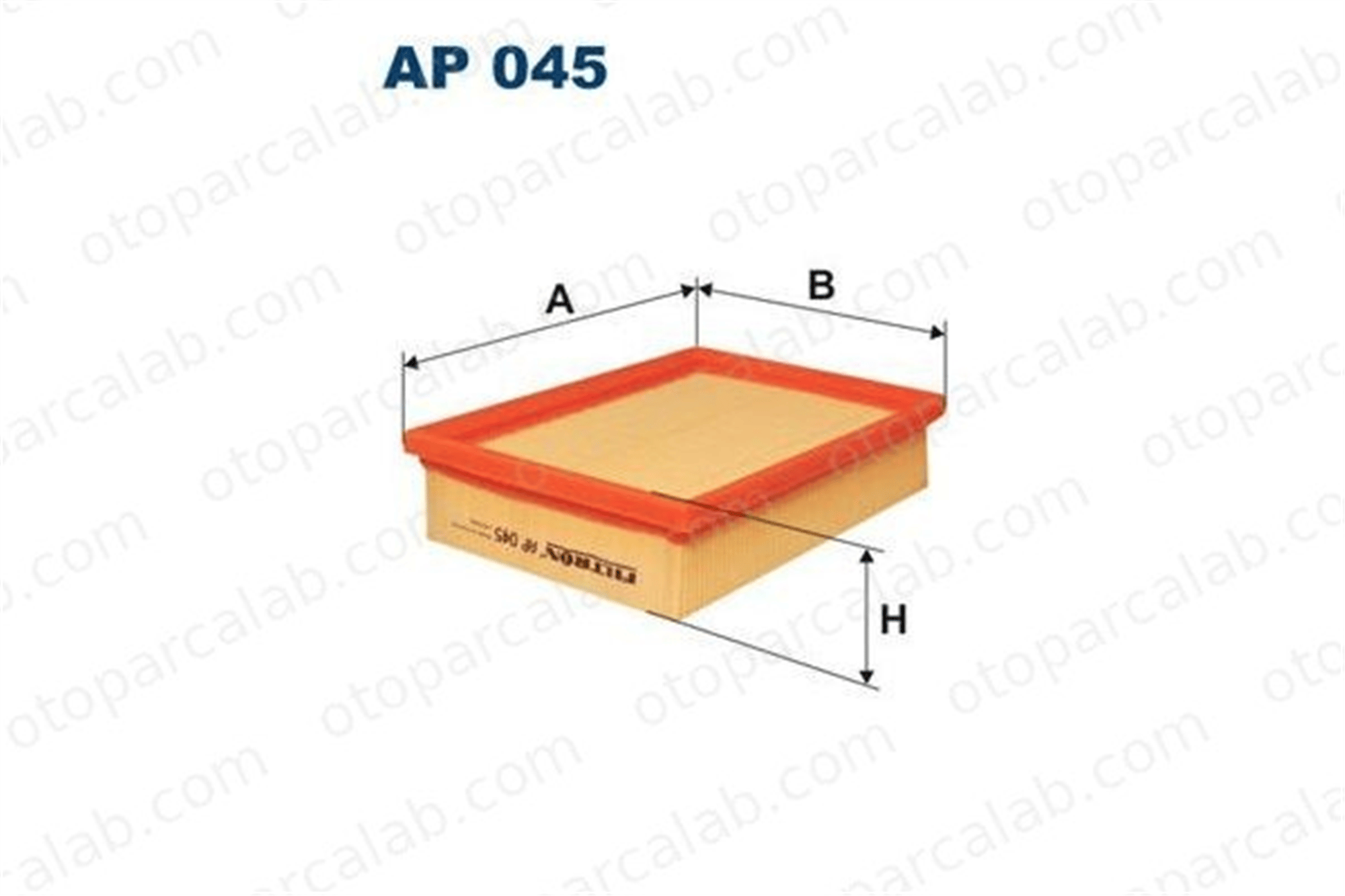 FILTRON AP 045 Hava Filtresi FORD ESCORT IV ESCORT IV Express 89FF9601 1444L7