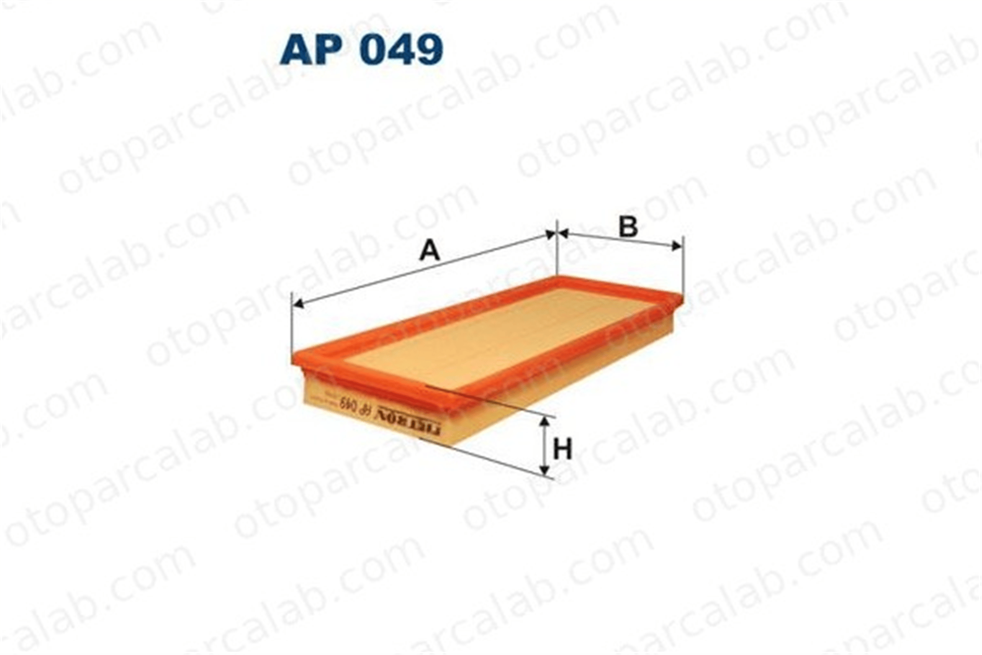 FILTRON AP 049 Hava Filtresi TALBOT SOLARA OPEL MANTA B AP049 5005099