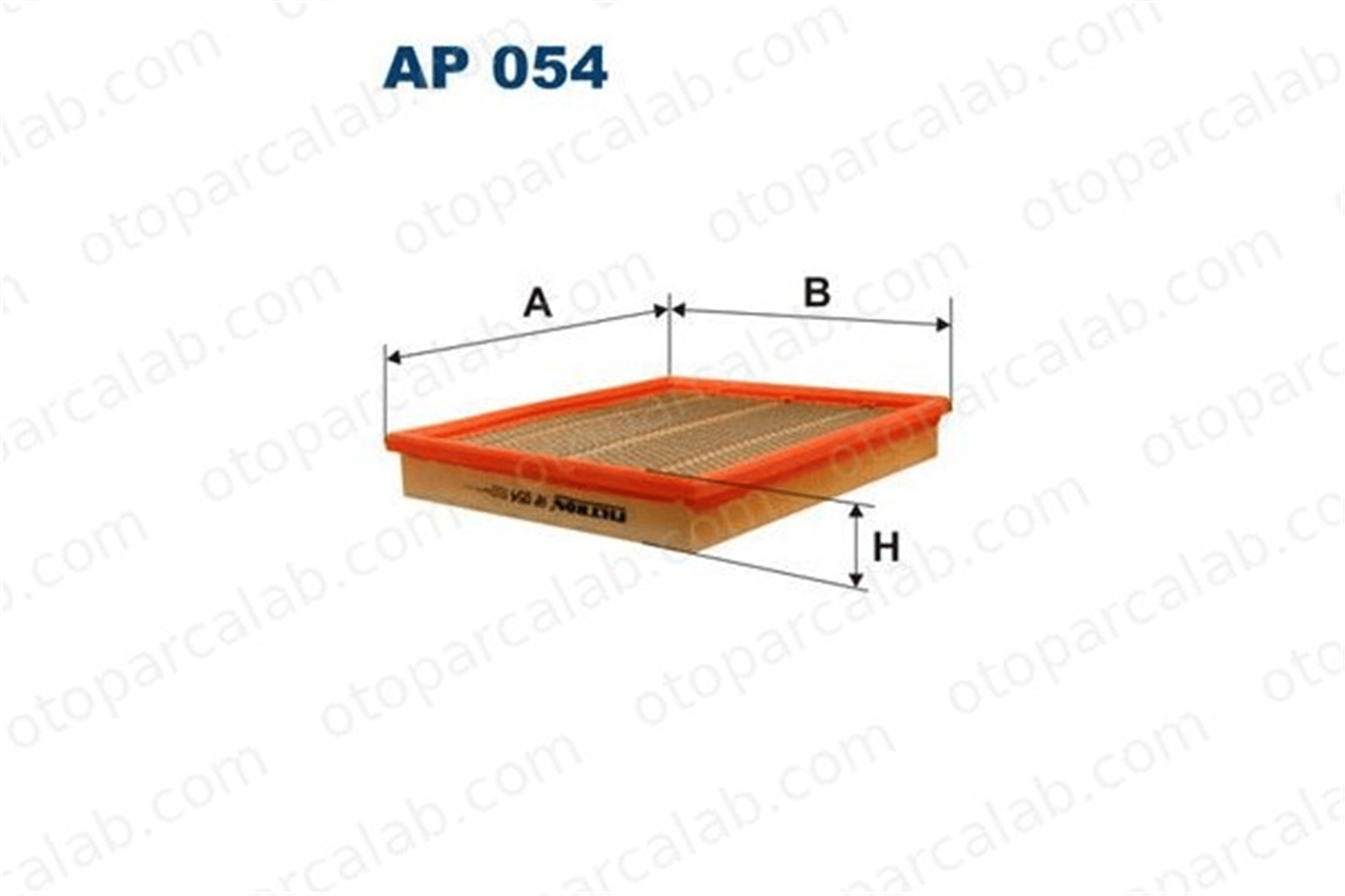 FILTRON AP 054 Hava Filtresi OPEL KADETT E Hatchback KADETT E Station wagon 834283 5018030