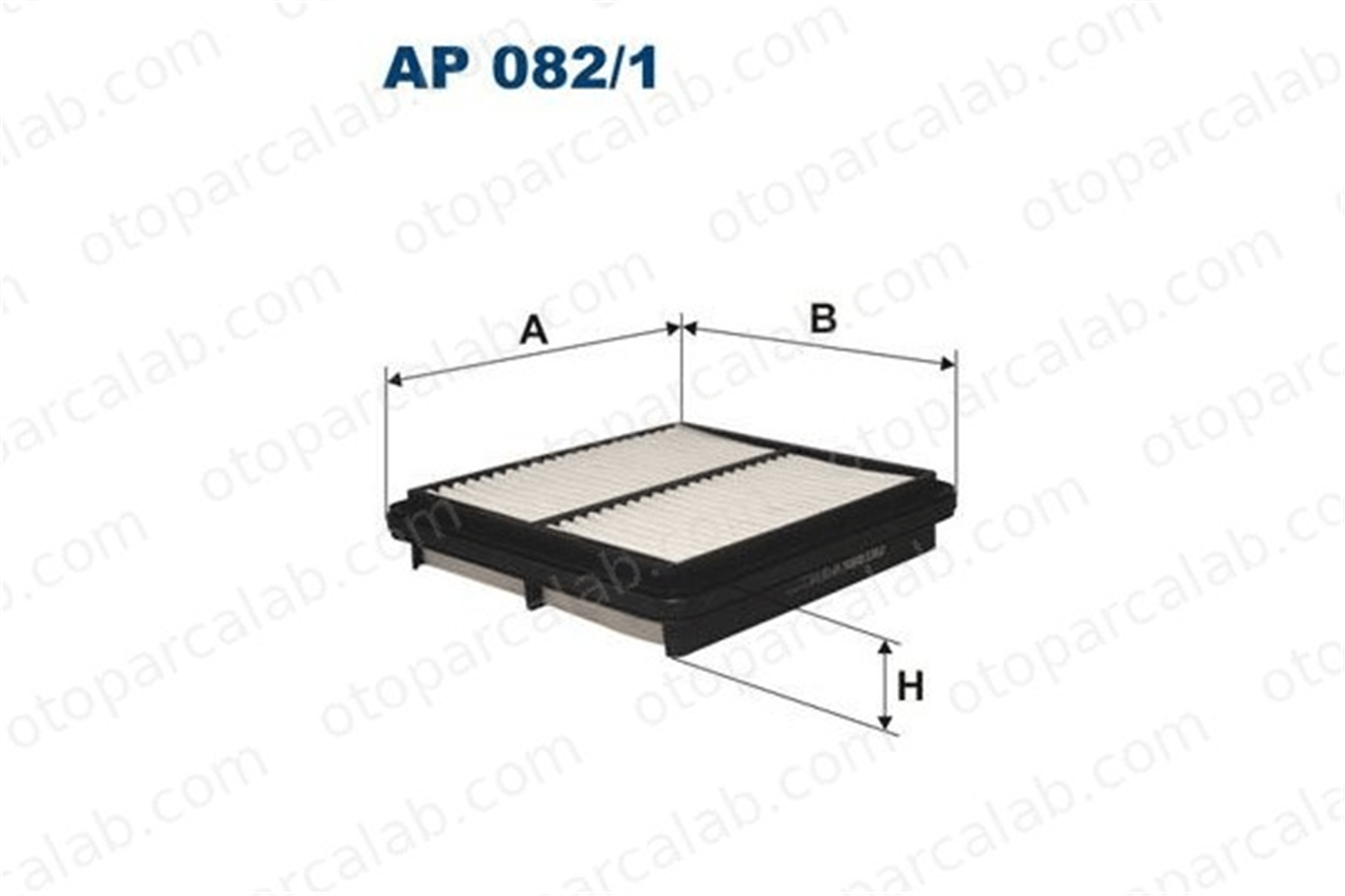 FILTRON AP 082/1 Hava Filtresi DAEWOO LANOS LANOS Sedan 96182220